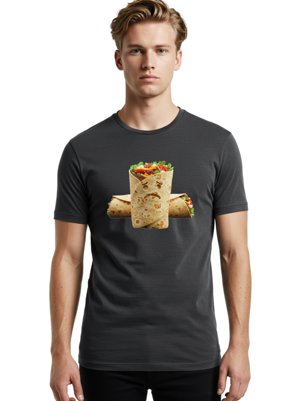 Sad-Burrito Men'S Graphic Tee, 100% Cotton, Comfortable Casual Summer Wear, Machine Washable, Vintage Camera, Old Camera, Antique Camera, Black Camera, Classic Photography, Photography Equipment, Nostalgic Device, Film Camera, Camera Art Bao823