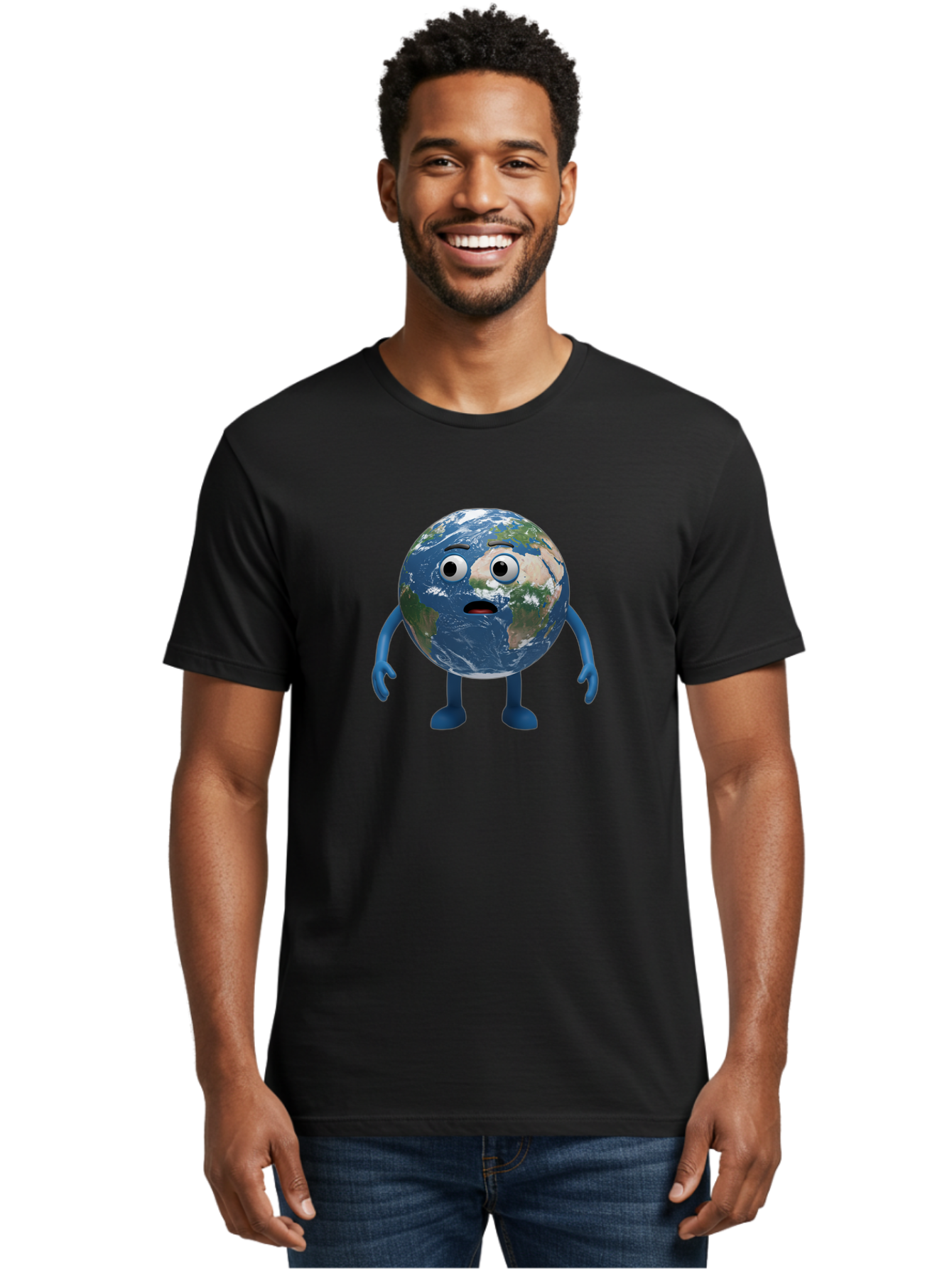 Sad-Earth-Character Men'S Graphic Tee, 100% Cotton, Comfortable Casual Summer Wear, Machine Washable, Vintage Camera, Old Camera, Antique Camera, Black Camera, Classic Photography, Photography Equipment, Nostalgic Device, Film Camera, Bao825