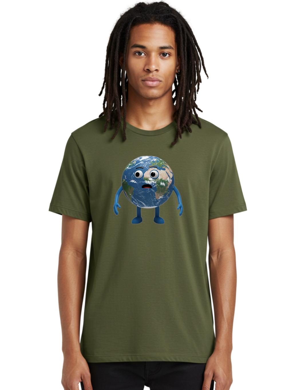 Sad-Earth-Character Men'S Graphic Tee, 100% Cotton, Comfortable Casual Summer Wear, Machine Washable, Vintage Camera, Old Camera, Antique Camera, Black Camera, Classic Photography, Photography Equipment, Nostalgic Device, Film Camera, Bao825