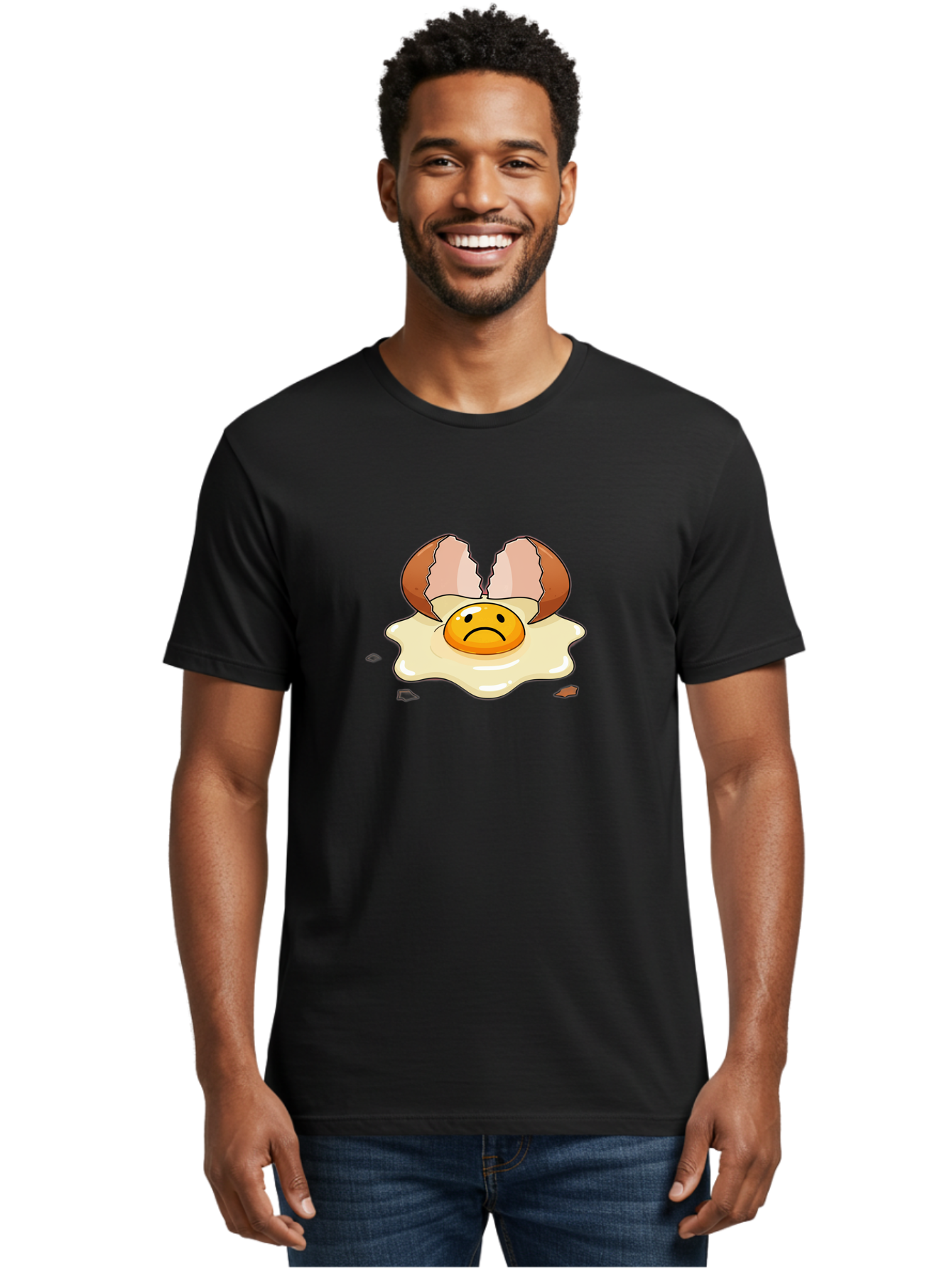 Sad-Egg Men'S Graphic Tee, 100% Cotton, Comfortable Casual Summer Wear, Machine Washable, Vintage Camera, Old Camera, Antique Camera, Black Camera, Classic Photography, Photography Equipment, Nostalgic Device, Film Camera, Camera Art Bao827