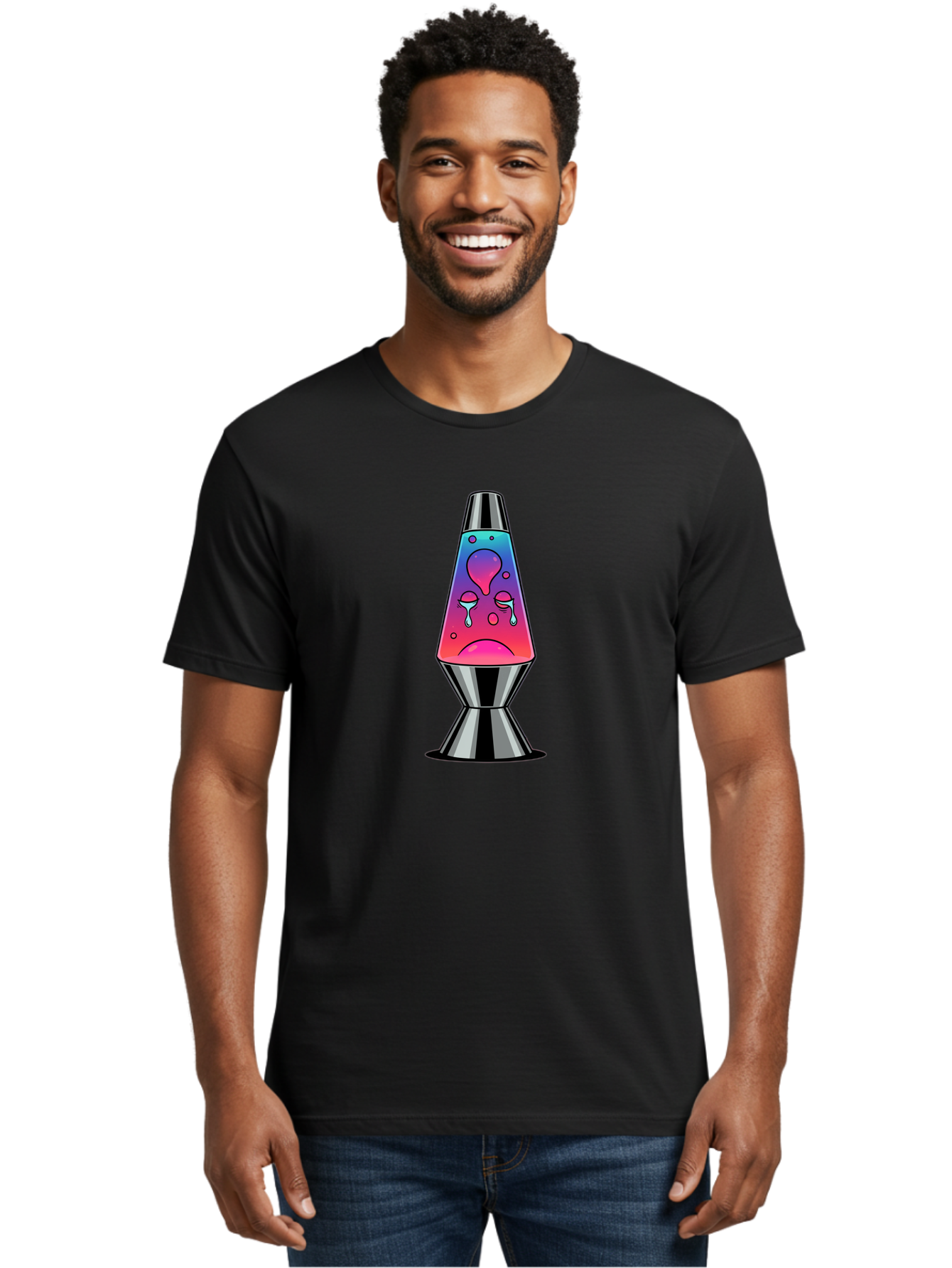 Sad-Lava-Lamp Men'S Graphic Tee, 100% Cotton, Comfortable Casual Summer Wear, Machine Washable, Vintage Camera, Old Camera, Antique Camera, Black Camera, Classic Photography, Photography Equipment, Nostalgic Device, Film Camera, Camera Art Bao831