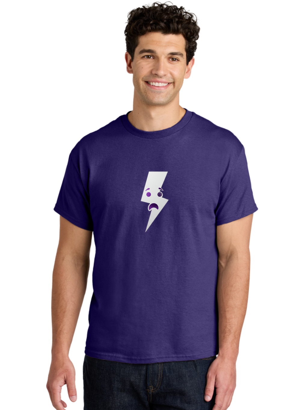 Sad-Lightning-Bolt-1 Men'S Graphic Tee, 100% Cotton, Comfortable Casual Summer Wear, Machine Washable, Vintage Camera, Old Camera, Antique Camera, Black Camera, Classic Photography, Photography Equipment, Nostalgic Device, Film Camera, Bao832