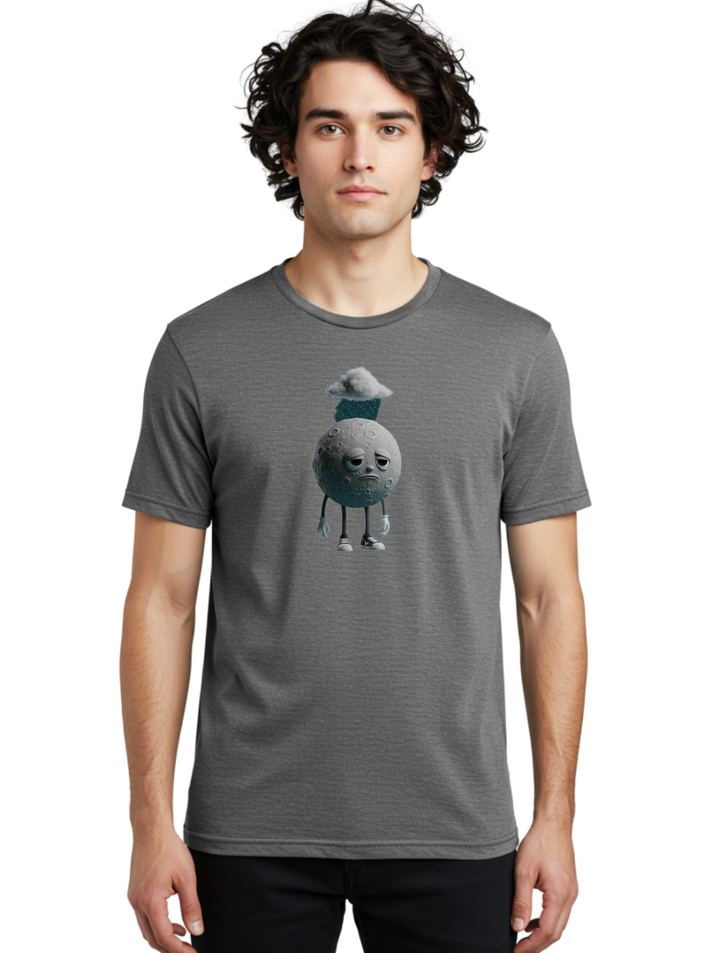Sad-Moon Men'S Graphic Tee, 100% Cotton, Comfortable Casual Summer Wear, Machine Washable, Vintage Camera, Old Camera, Antique Camera, Black Camera, Classic Photography, Photography Equipment, Nostalgic Device, Film Camera, Camera Art Bao834