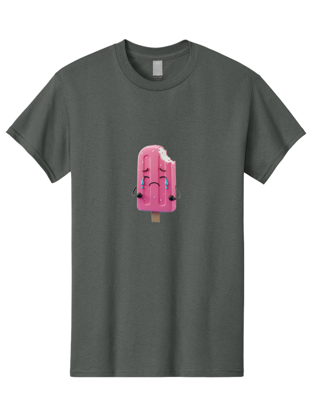 Sad-Pink-Ice-Cream Men'S Graphic Tee, 100% Cotton, Comfortable Casual Summer Wear, Machine Washable, Vintage Camera, Old Camera, Antique Camera, Black Camera, Classic Photography, Photography Equipment, Nostalgic Device, Film Camera, Bao835