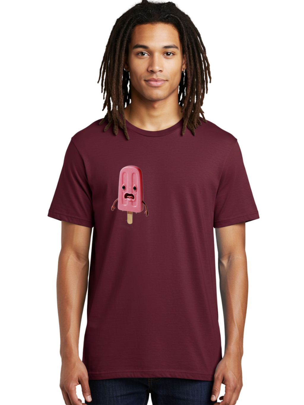 Sad-Pink-Popsicle Men'S Graphic Tee, 100% Cotton, Comfortable Casual Summer Wear, Machine Washable, Vintage Camera, Old Camera, Antique Camera, Black Camera, Classic Photography, Photography Equipment, Nostalgic Device, Film Camera, Camera Art Bao836
