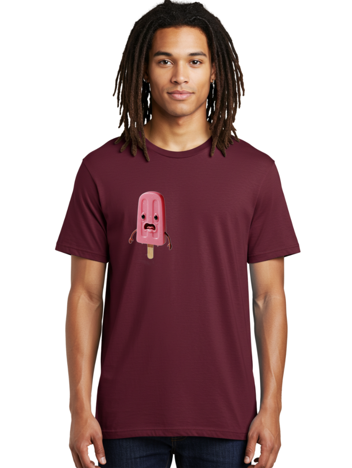 Sad-Pink-Popsicle Men'S Graphic Tee, 100% Cotton, Comfortable Casual Summer Wear, Machine Washable, Vintage Camera, Old Camera, Antique Camera, Black Camera, Classic Photography, Photography Equipment, Nostalgic Device, Film Camera, Camera Art Bao836