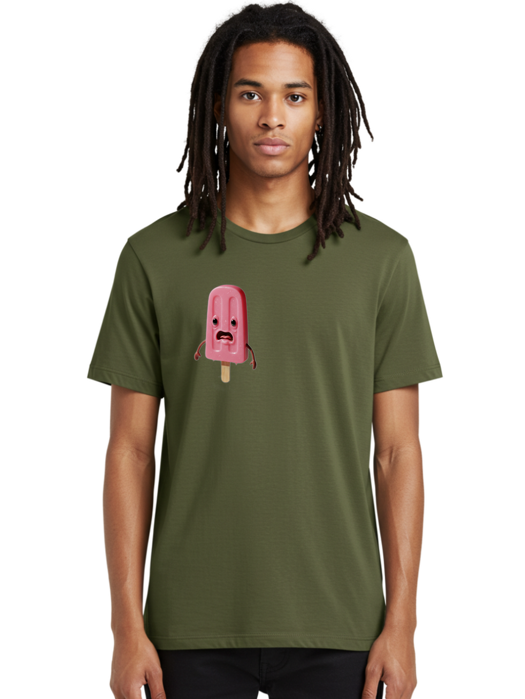 Sad-Pink-Popsicle Men'S Graphic Tee, 100% Cotton, Comfortable Casual Summer Wear, Machine Washable, Vintage Camera, Old Camera, Antique Camera, Black Camera, Classic Photography, Photography Equipment, Nostalgic Device, Film Camera, Camera Art Bao836