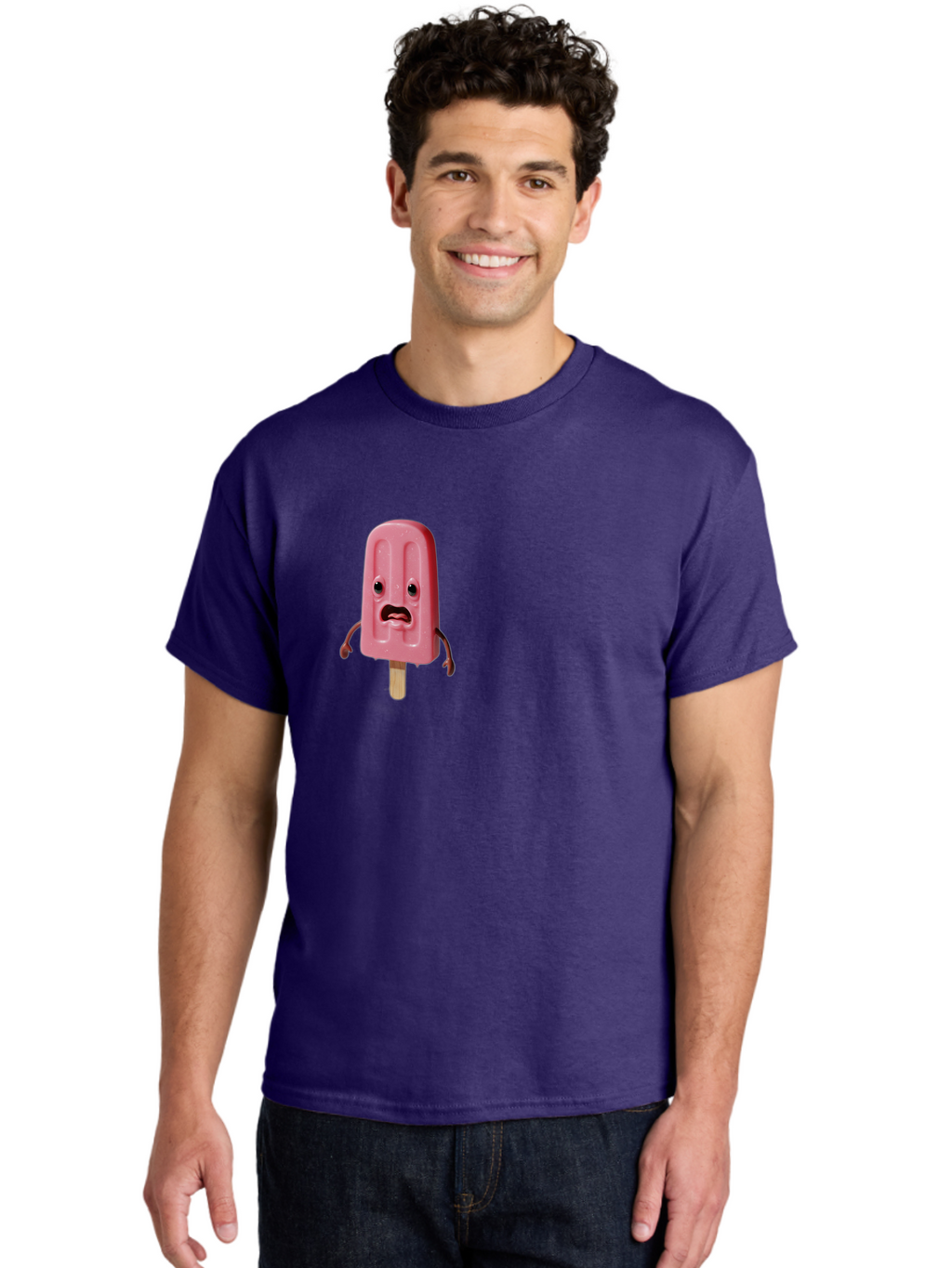 Sad-Pink-Popsicle Men'S Graphic Tee, 100% Cotton, Comfortable Casual Summer Wear, Machine Washable, Vintage Camera, Old Camera, Antique Camera, Black Camera, Classic Photography, Photography Equipment, Nostalgic Device, Film Camera, Camera Art Bao836