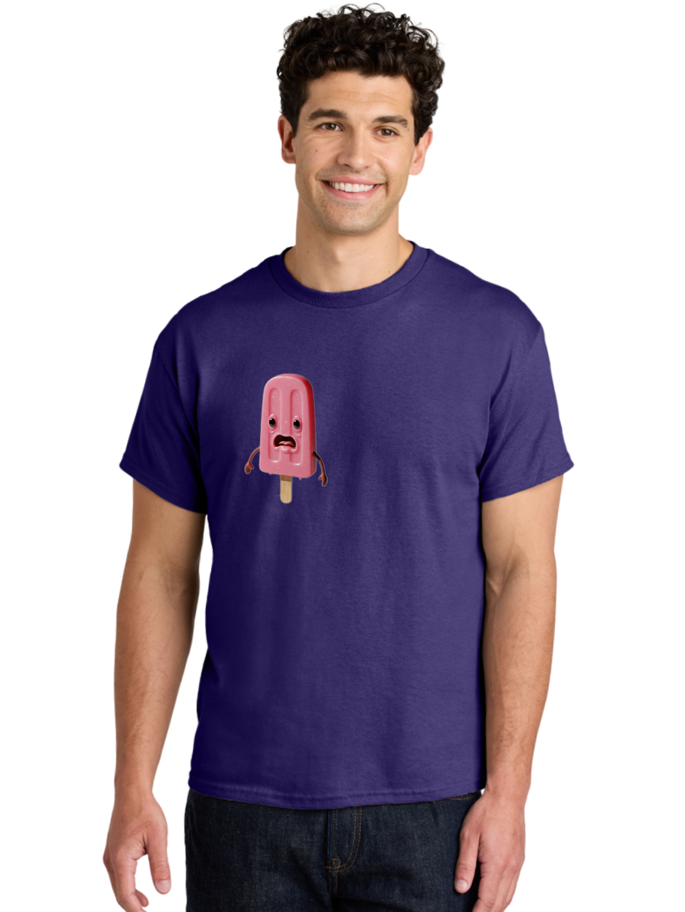 Sad-Pink-Popsicle Men'S Graphic Tee, 100% Cotton, Comfortable Casual Summer Wear, Machine Washable, Vintage Camera, Old Camera, Antique Camera, Black Camera, Classic Photography, Photography Equipment, Nostalgic Device, Film Camera, Camera Art Bao836