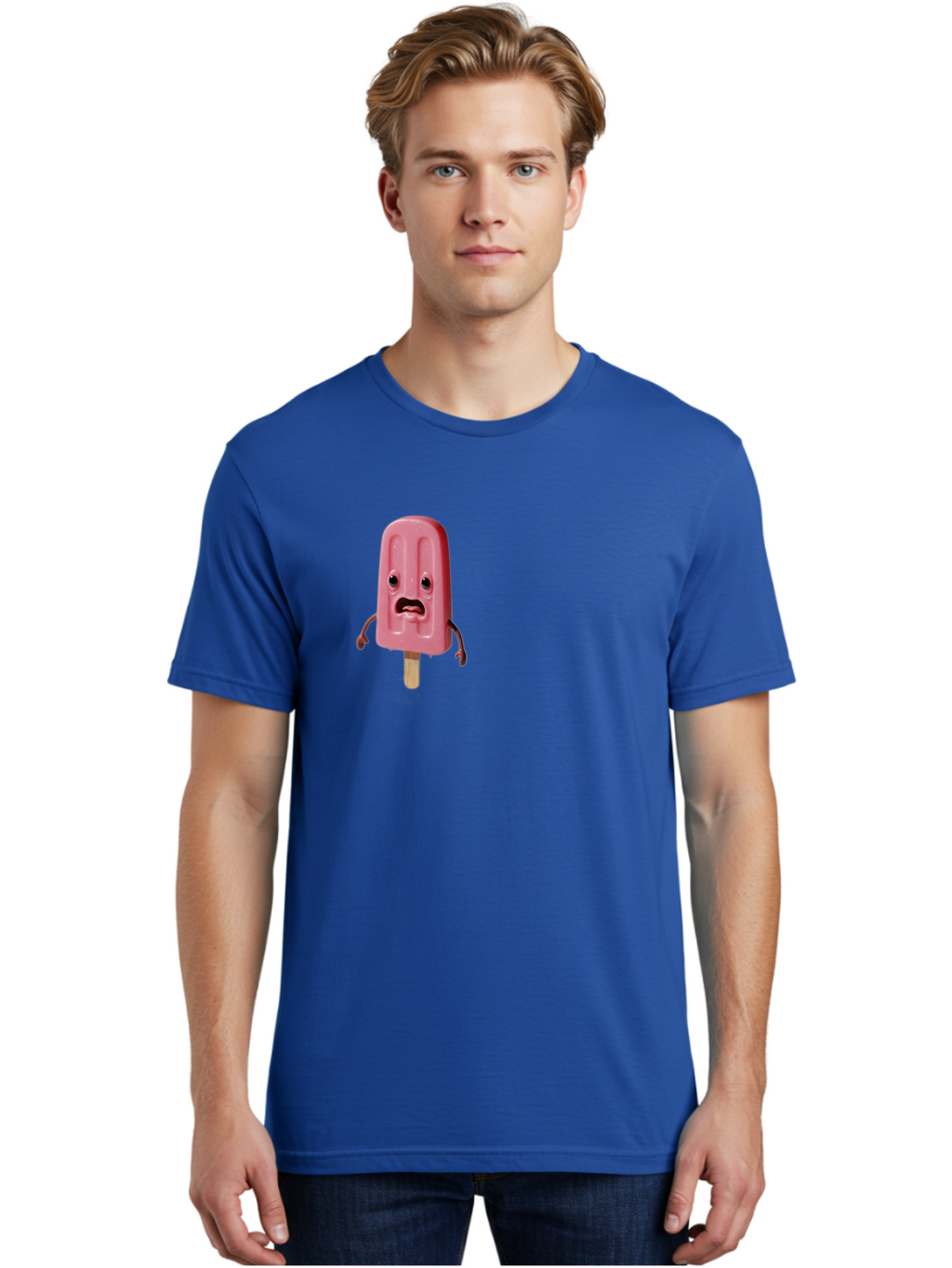 Sad-Pink-Popsicle Men'S Graphic Tee, 100% Cotton, Comfortable Casual Summer Wear, Machine Washable, Vintage Camera, Old Camera, Antique Camera, Black Camera, Classic Photography, Photography Equipment, Nostalgic Device, Film Camera, Camera Art Bao836