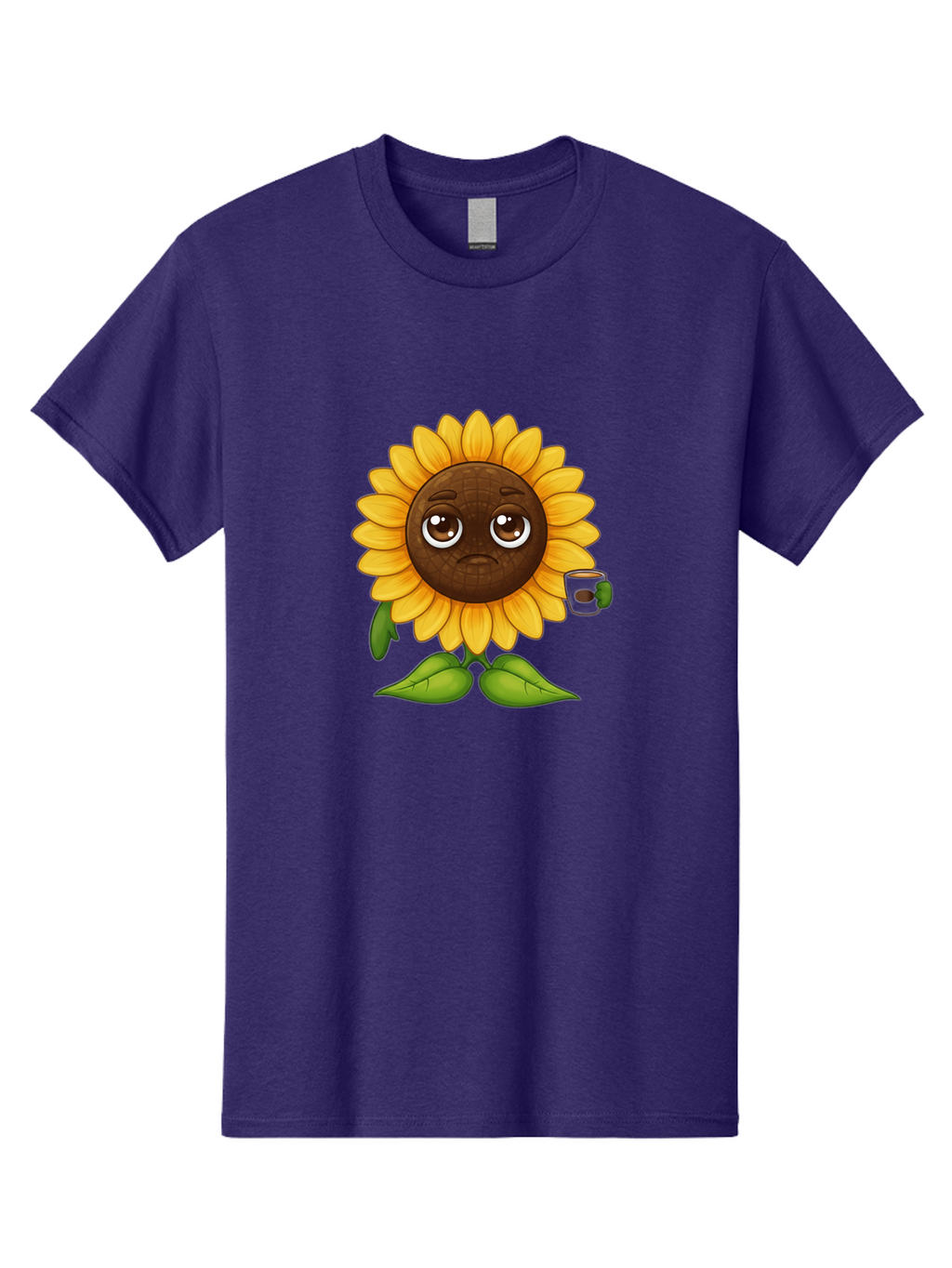 Sad-Sunflower-1 Men'S Graphic Tee, 100% Cotton, Comfortable Casual Summer Wear, Machine Washable, Vintage Camera, Old Camera, Antique Camera, Black Camera, Classic Photography, Photography Equipment, Nostalgic Device, Film Camera, Camera Art Bao843