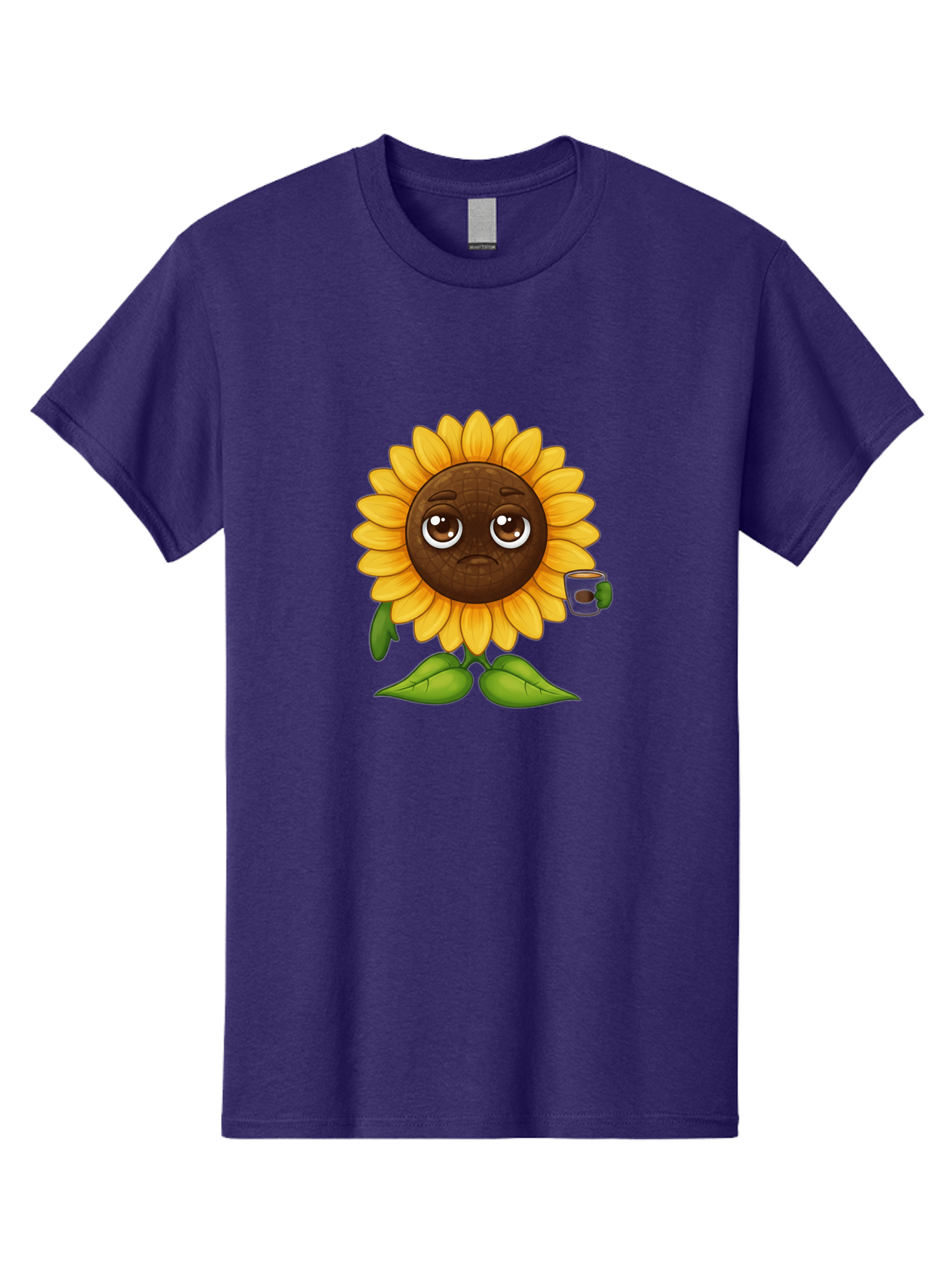 Sad-Sunflower-1 Men'S Graphic Tee, 100% Cotton, Comfortable Casual Summer Wear, Machine Washable, Vintage Camera, Old Camera, Antique Camera, Black Camera, Classic Photography, Photography Equipment, Nostalgic Device, Film Camera, Camera Art Bao843