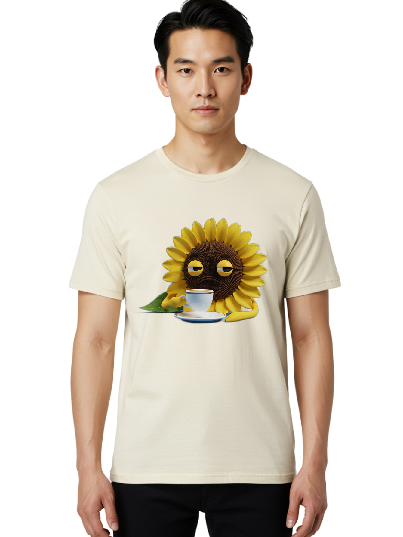Sad-Sunflower Men'S Graphic Tee, 100% Cotton, Comfortable Casual Summer Wear, Machine Washable, Vintage Camera, Old Camera, Antique Camera, Black Camera, Classic Photography, Photography Equipment, Nostalgic Device, Film Camera, Camera Art Bao845