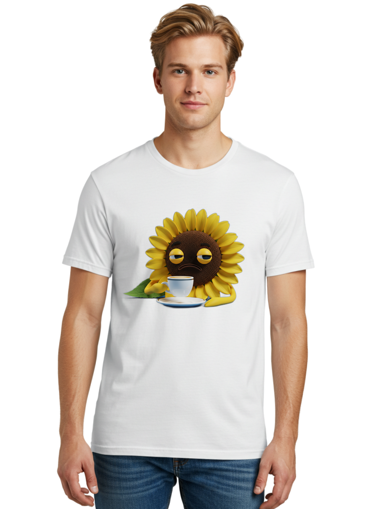 Sad-Sunflower Men'S Graphic Tee, 100% Cotton, Comfortable Casual Summer Wear, Machine Washable, Vintage Camera, Old Camera, Antique Camera, Black Camera, Classic Photography, Photography Equipment, Nostalgic Device, Film Camera, Camera Art Bao845