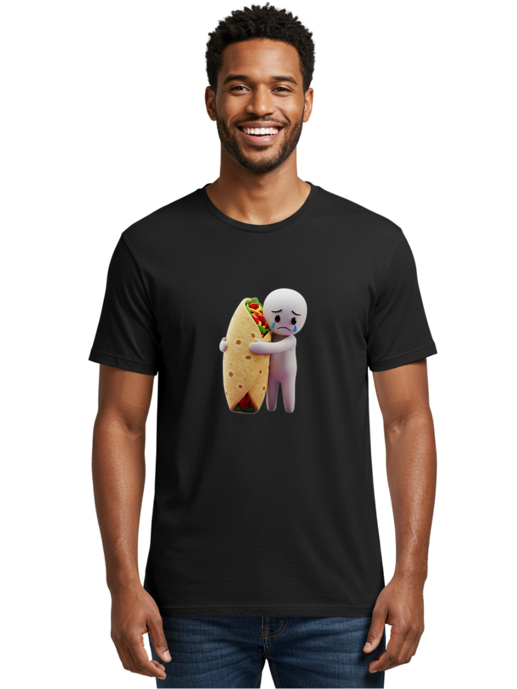 Sad-Taco-Guy Men'S Graphic Tee, 100% Cotton, Comfortable Casual Summer Wear, Machine Washable, Vintage Camera, Old Camera, Antique Camera, Black Camera, Classic Photography, Photography Equipment, Nostalgic Device, Film Camera, Camera Art Bao846