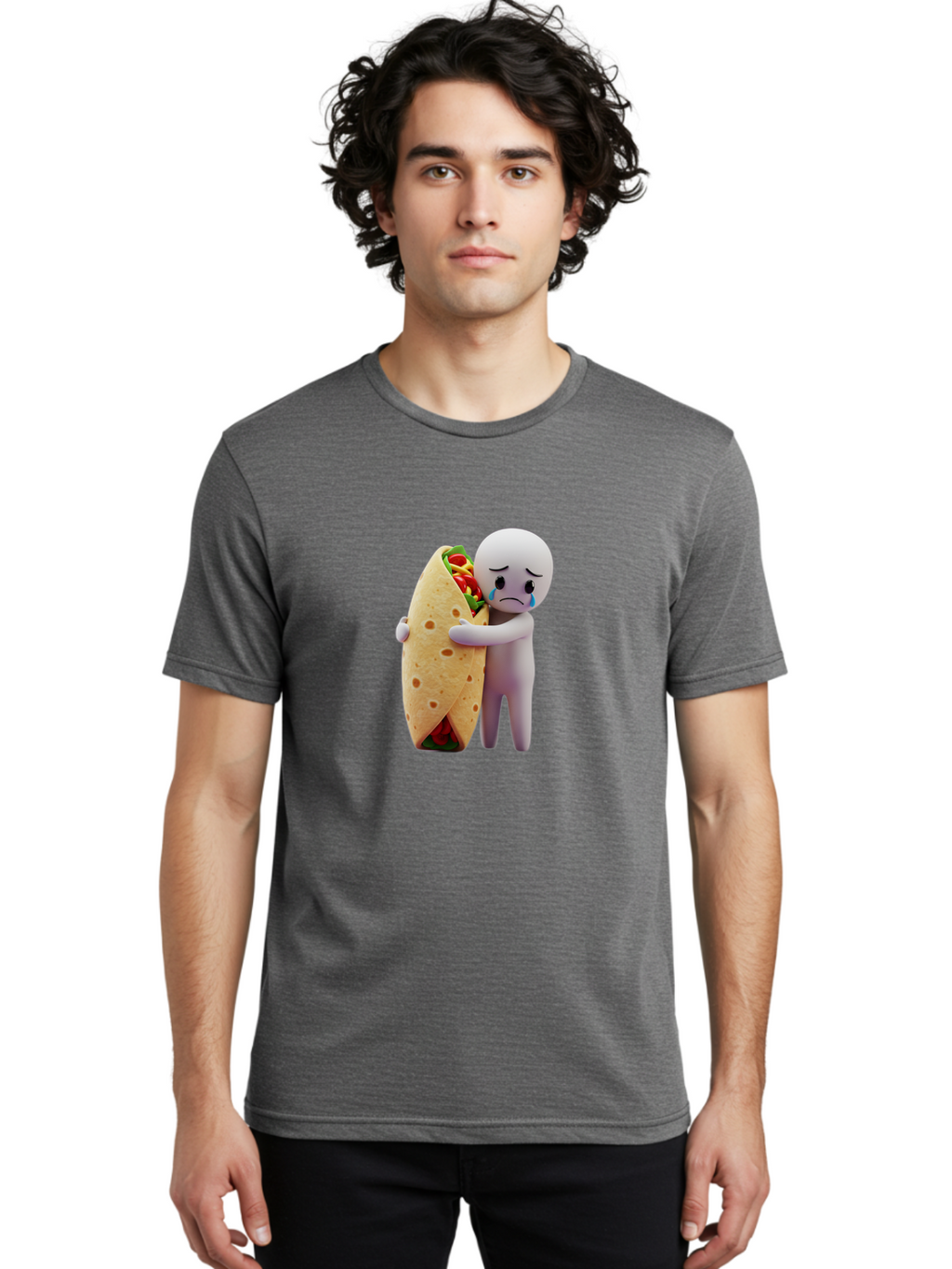 Sad-Taco-Guy Men'S Graphic Tee, 100% Cotton, Comfortable Casual Summer Wear, Machine Washable, Vintage Camera, Old Camera, Antique Camera, Black Camera, Classic Photography, Photography Equipment, Nostalgic Device, Film Camera, Camera Art Bao846