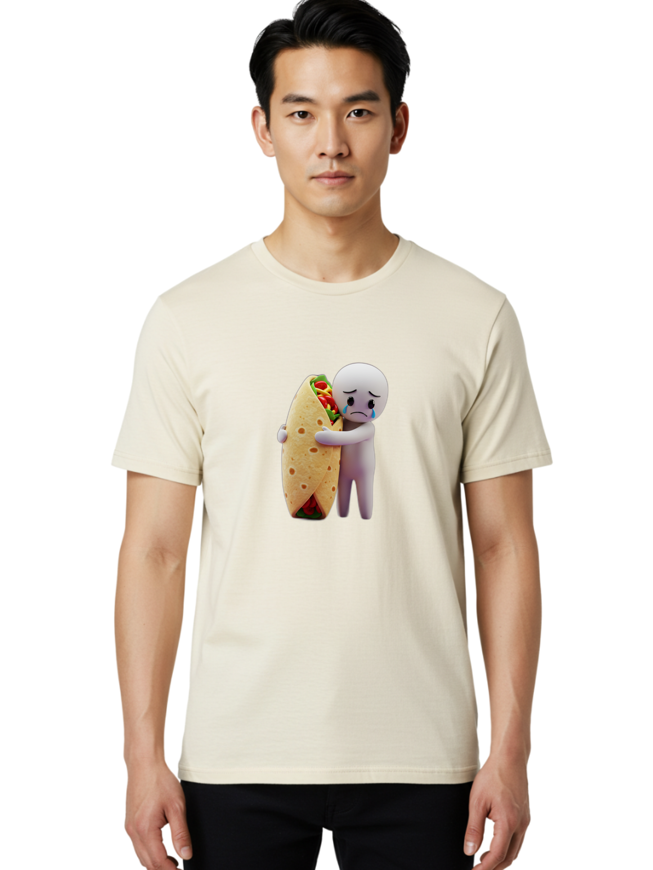 Sad-Taco-Guy Men'S Graphic Tee, 100% Cotton, Comfortable Casual Summer Wear, Machine Washable, Vintage Camera, Old Camera, Antique Camera, Black Camera, Classic Photography, Photography Equipment, Nostalgic Device, Film Camera, Camera Art Bao846