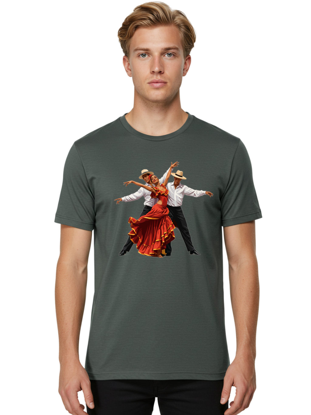 Salsa-Dancers Men'S Graphic Tee, 100% Cotton, Comfortable Casual Summer Wear, Machine Washable, Vintage Camera, Old Camera, Antique Camera, Black Camera, Classic Photography, Photography Equipment, Nostalgic Device, Film Camera, Camera Art Bao847
