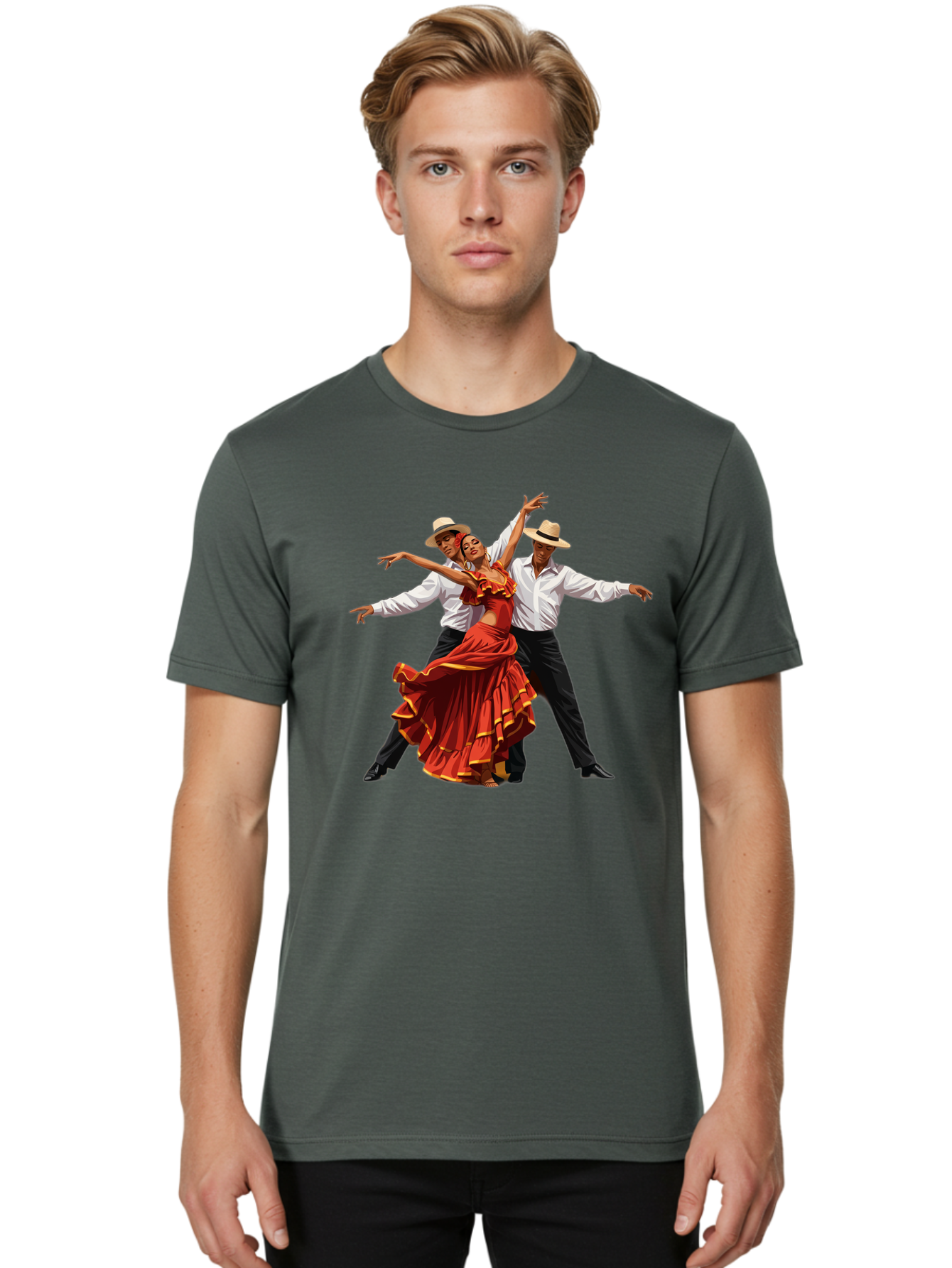 Salsa-Dancers Men'S Graphic Tee, 100% Cotton, Comfortable Casual Summer Wear, Machine Washable, Vintage Camera, Old Camera, Antique Camera, Black Camera, Classic Photography, Photography Equipment, Nostalgic Device, Film Camera, Camera Art Bao847