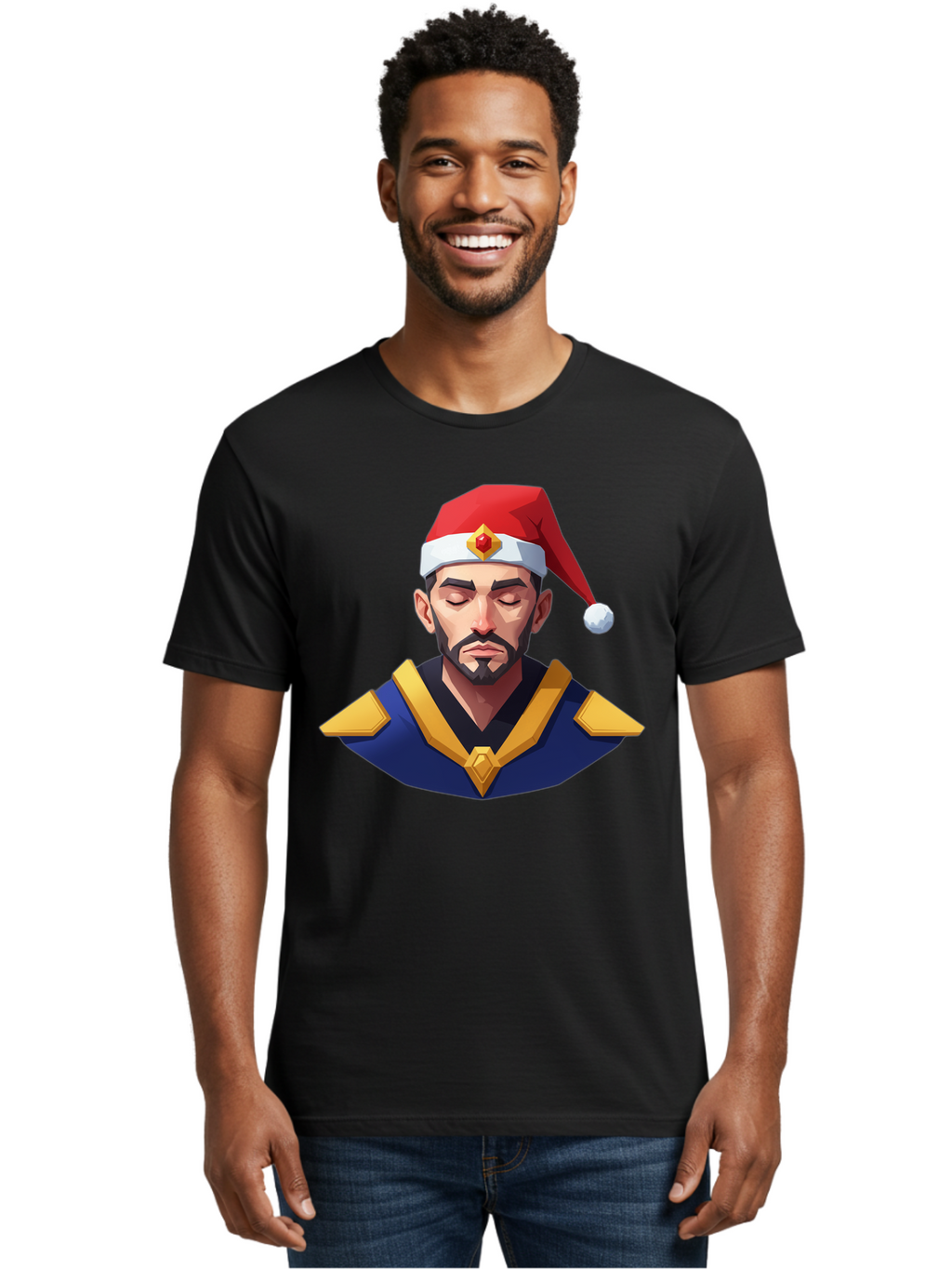 Santa-Hat-Man Men'S Graphic Tee, 100% Cotton, Comfortable Casual Summer Wear, Machine Washable, Vintage Camera, Old Camera, Antique Camera, Black Camera, Classic Photography, Photography Equipment, Nostalgic Device, Film Camera, Camera Art Bao848