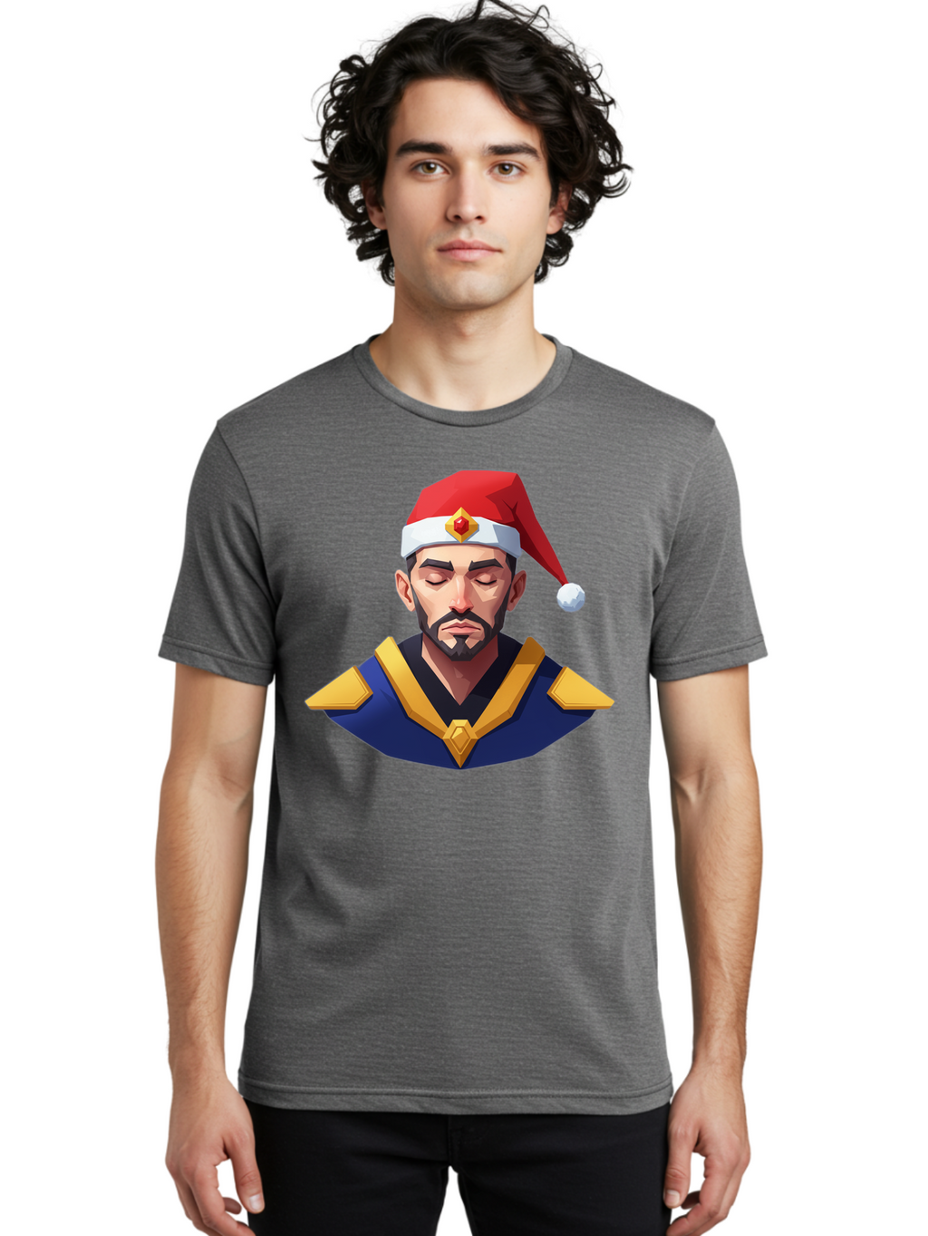 Santa-Hat-Man Men'S Graphic Tee, 100% Cotton, Comfortable Casual Summer Wear, Machine Washable, Vintage Camera, Old Camera, Antique Camera, Black Camera, Classic Photography, Photography Equipment, Nostalgic Device, Film Camera, Camera Art Bao848