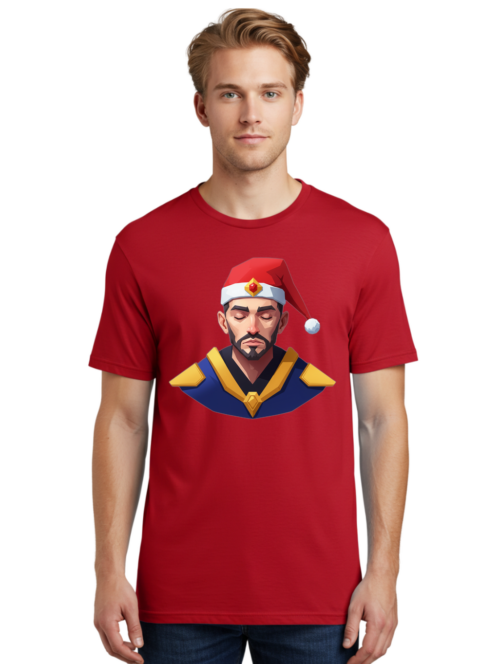 Santa-Hat-Man Men'S Graphic Tee, 100% Cotton, Comfortable Casual Summer Wear, Machine Washable, Vintage Camera, Old Camera, Antique Camera, Black Camera, Classic Photography, Photography Equipment, Nostalgic Device, Film Camera, Camera Art Bao848