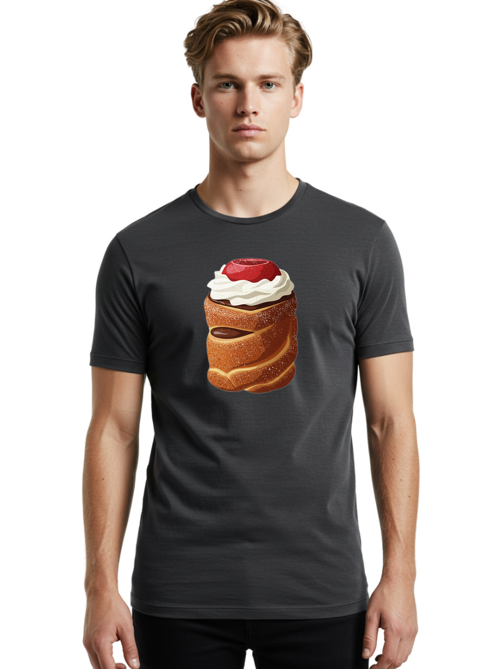 Semla Men'S Graphic Tee, 100% Cotton, Comfortable Casual Summer Wear, Machine Washable, Vintage Camera, Old Camera, Antique Camera, Black Camera, Classic Photography, Photography Equipment, Nostalgic Device, Film Camera, Camera Art Bao851