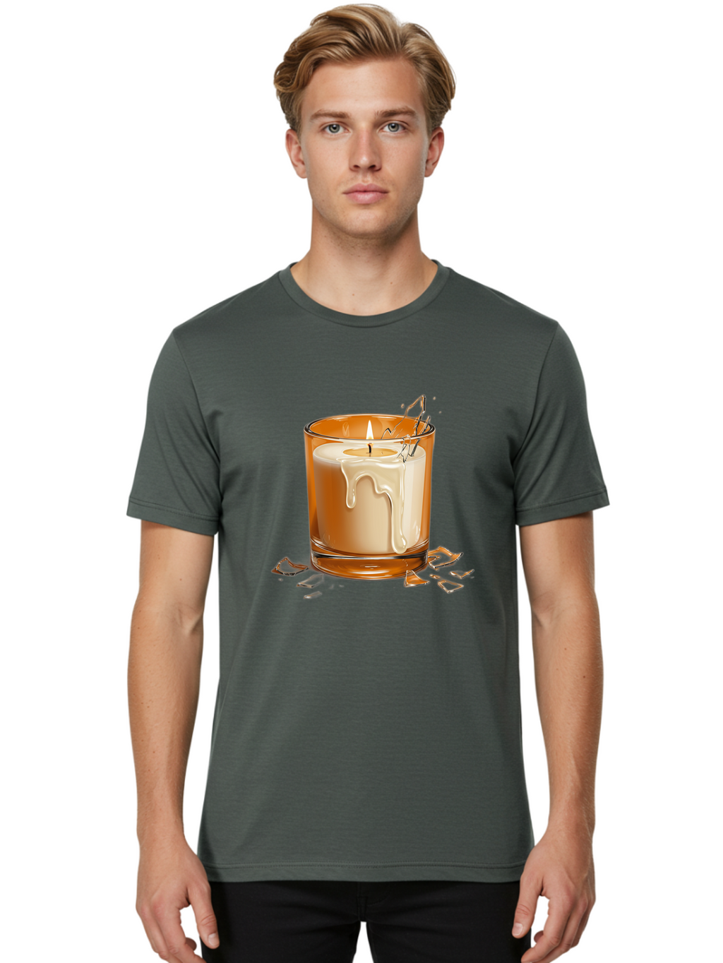 Shattered-Candle Men'S Graphic Tee, 100% Cotton, Comfortable Casual Summer Wear, Machine Washable, Vintage Camera, Old Camera, Antique Camera, Black Camera, Classic Photography, Photography Equipment, Nostalgic Device, Film Camera, Camera Art Bao853