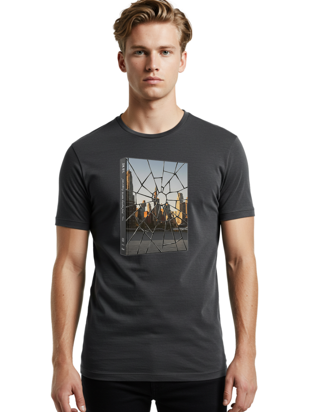 Shattered-Like Men'S Graphic Tee, 100% Cotton, Comfortable Casual Summer Wear, Machine Washable, Vintage Camera, Old Camera, Antique Camera, Black Camera, Classic Photography, Photography Equipment, Nostalgic Device, Film Camera, Camera Art Bao854