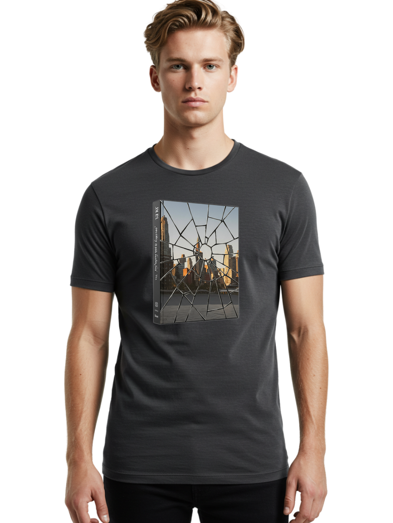 Shattered-Like Men'S Graphic Tee, 100% Cotton, Comfortable Casual Summer Wear, Machine Washable, Vintage Camera, Old Camera, Antique Camera, Black Camera, Classic Photography, Photography Equipment, Nostalgic Device, Film Camera, Camera Art Bao854