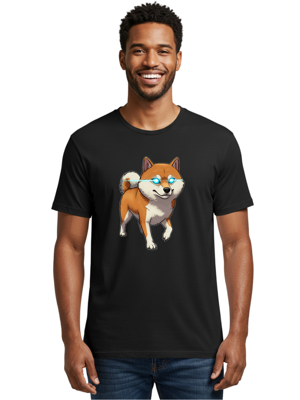 Shiba-1 Men'S Graphic Tee, 100% Cotton, Comfortable Casual Summer Wear, Machine Washable, Vintage Camera, Old Camera, Antique Camera, Black Camera, Classic Photography, Photography Equipment, Nostalgic Device, Film Camera, Camera Art Bao856