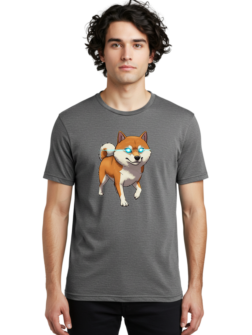 Shiba-1 Men'S Graphic Tee, 100% Cotton, Comfortable Casual Summer Wear, Machine Washable, Vintage Camera, Old Camera, Antique Camera, Black Camera, Classic Photography, Photography Equipment, Nostalgic Device, Film Camera, Camera Art Bao856