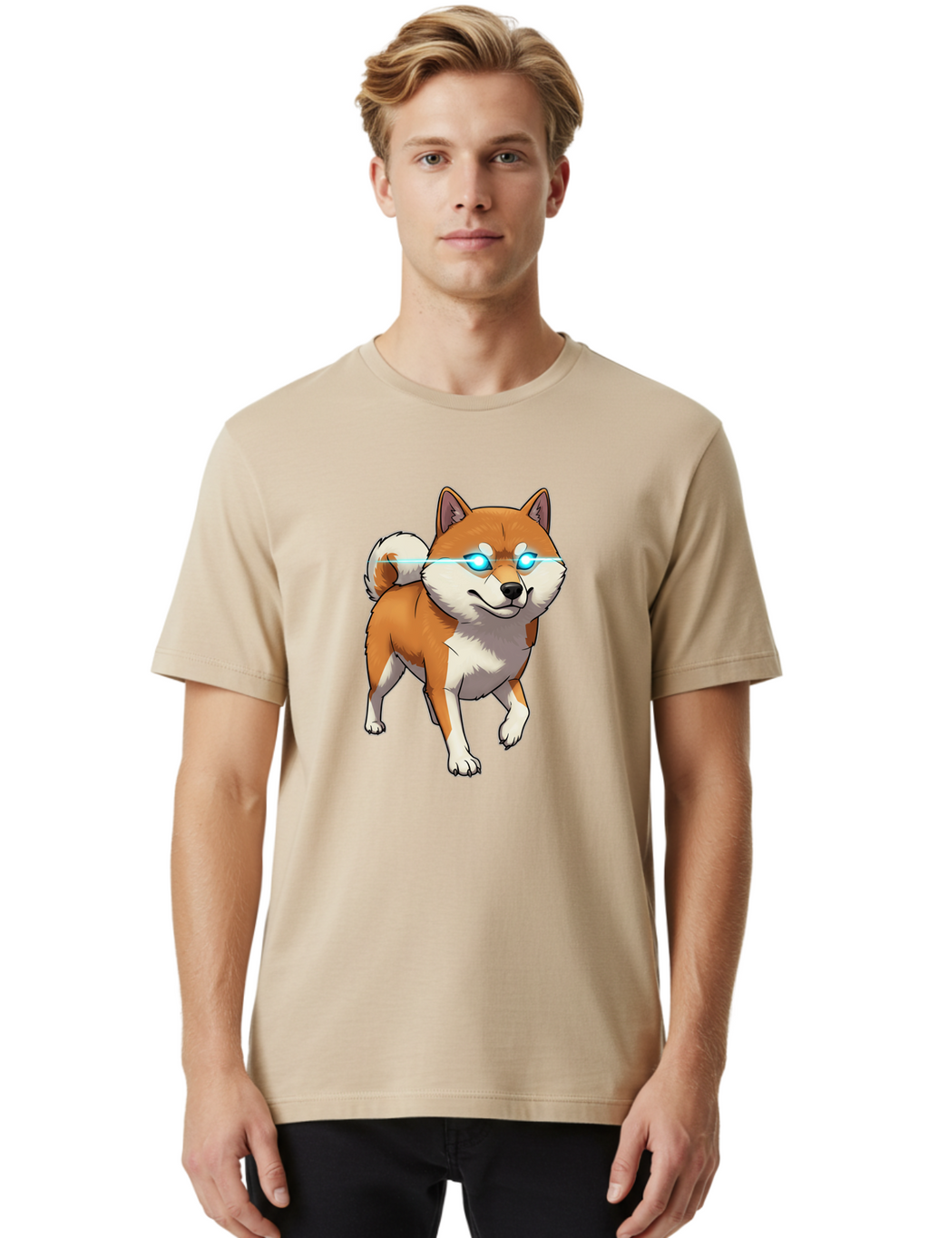 Shiba-1 Men'S Graphic Tee, 100% Cotton, Comfortable Casual Summer Wear, Machine Washable, Vintage Camera, Old Camera, Antique Camera, Black Camera, Classic Photography, Photography Equipment, Nostalgic Device, Film Camera, Camera Art Bao856