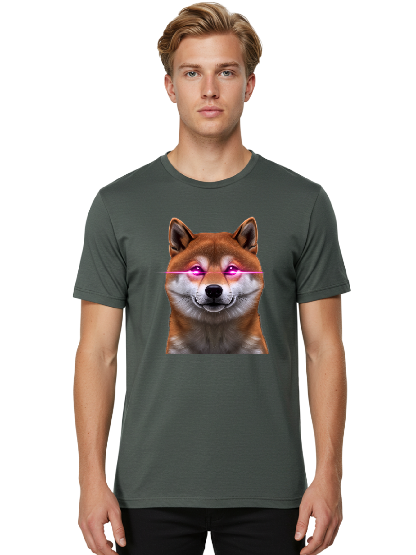 Shiba-2 Men'S Graphic Tee, 100% Cotton, Comfortable Casual Summer Wear, Machine Washable, Vintage Camera, Old Camera, Antique Camera, Black Camera, Classic Photography, Photography Equipment, Nostalgic Device, Film Camera, Camera Art Bao857