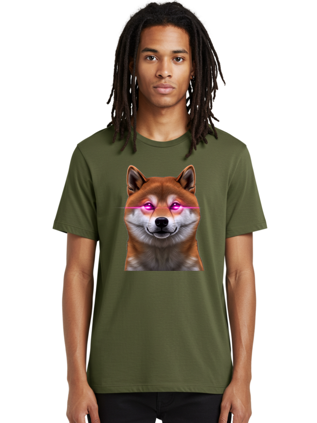 Shiba-2 Men'S Graphic Tee, 100% Cotton, Comfortable Casual Summer Wear, Machine Washable, Vintage Camera, Old Camera, Antique Camera, Black Camera, Classic Photography, Photography Equipment, Nostalgic Device, Film Camera, Camera Art Bao857