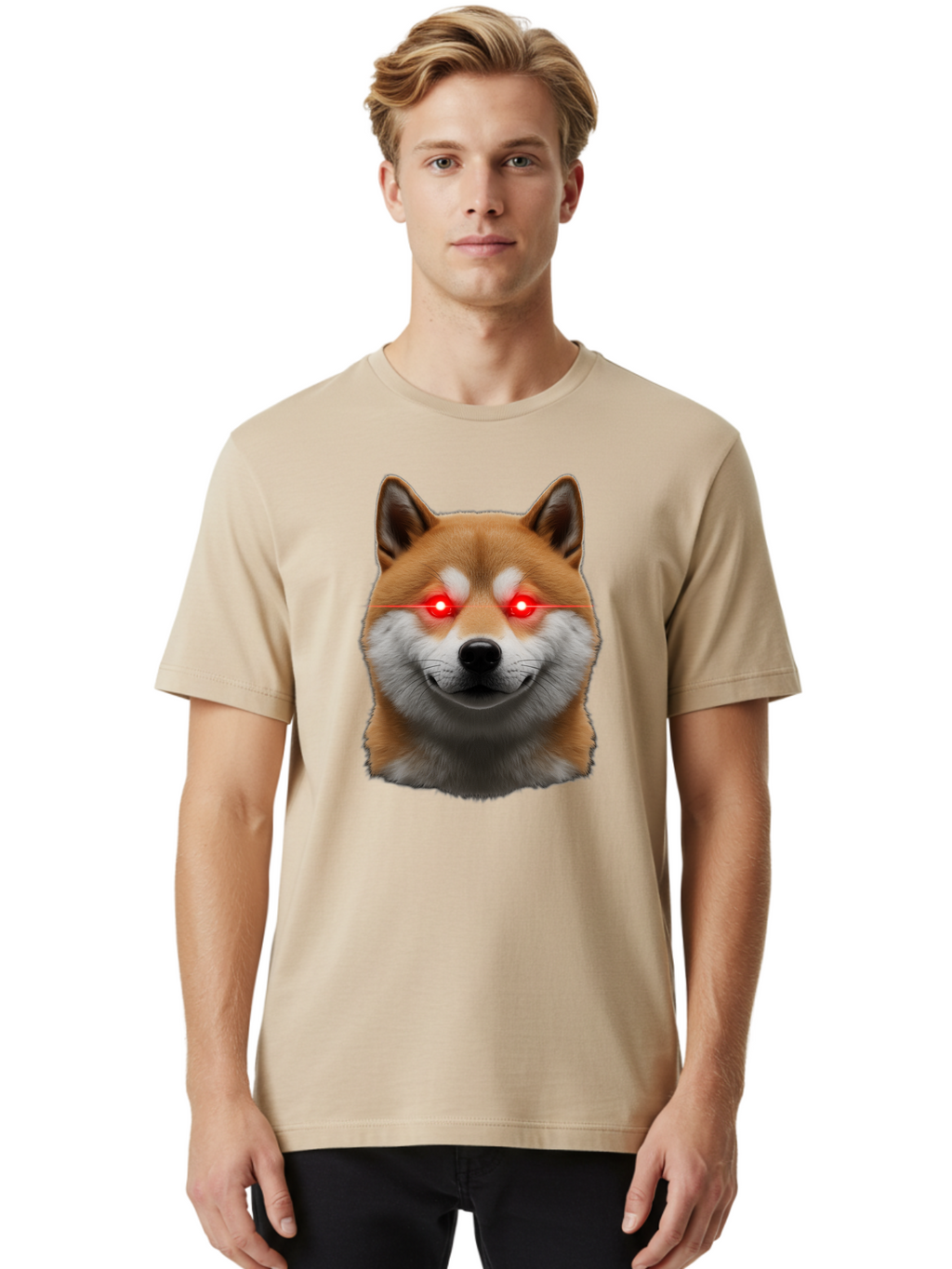 Shiba-Dog Men'S Graphic Tee, 100% Cotton, Comfortable Casual Summer Wear, Machine Washable, Vintage Camera, Old Camera, Antique Camera, Black Camera, Classic Photography, Photography Equipment, Nostalgic Device, Film Camera, Camera Art Bao858
