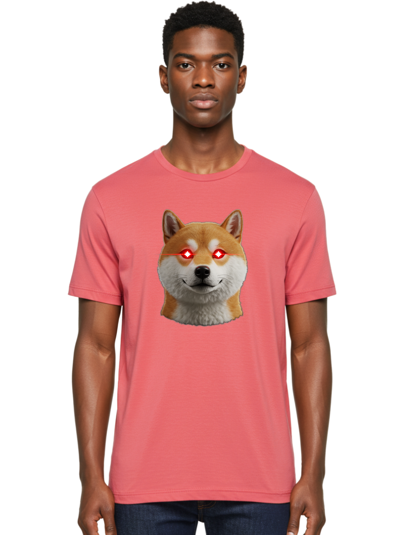 Shiba-Doge Men'S Graphic Tee, 100% Cotton, Comfortable Casual Summer Wear, Machine Washable, Vintage Camera, Old Camera, Antique Camera, Black Camera, Classic Photography, Photography Equipment, Nostalgic Device, Film Camera, Camera Art Bao859