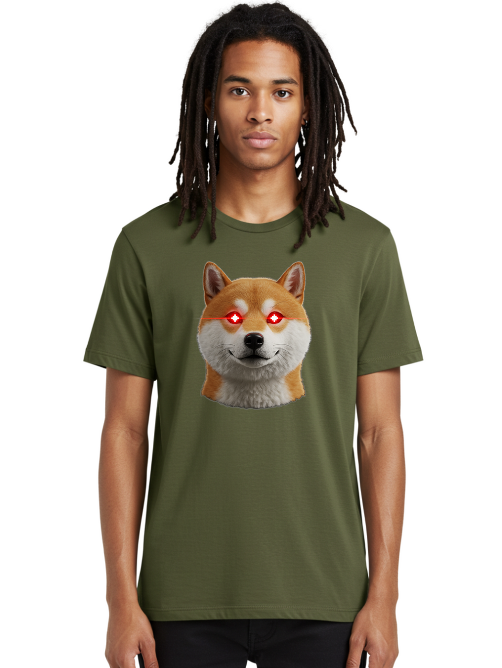 Shiba-Doge Men'S Graphic Tee, 100% Cotton, Comfortable Casual Summer Wear, Machine Washable, Vintage Camera, Old Camera, Antique Camera, Black Camera, Classic Photography, Photography Equipment, Nostalgic Device, Film Camera, Camera Art Bao859