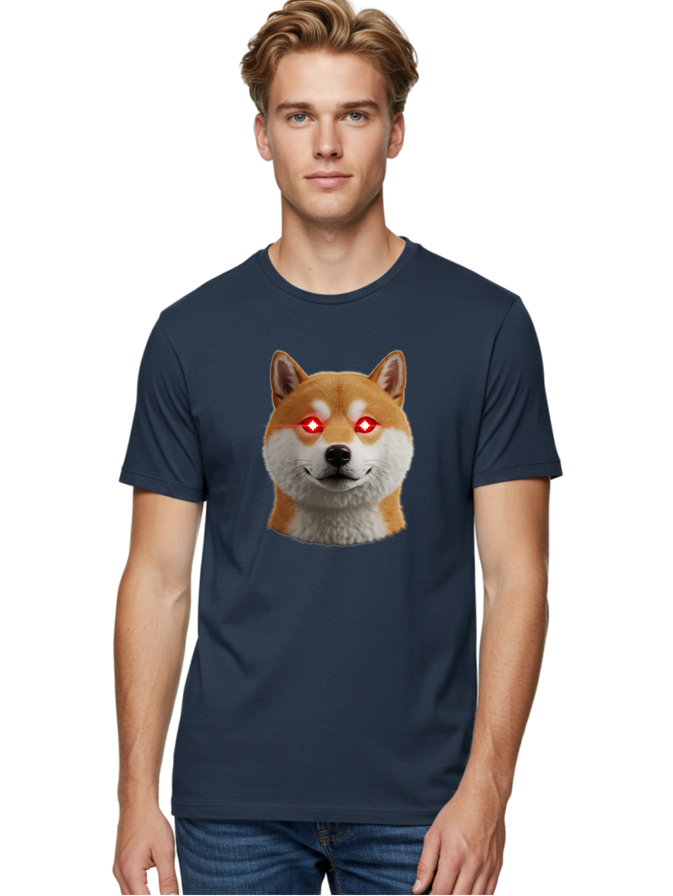 Shiba-Doge Men'S Graphic Tee, 100% Cotton, Comfortable Casual Summer Wear, Machine Washable, Vintage Camera, Old Camera, Antique Camera, Black Camera, Classic Photography, Photography Equipment, Nostalgic Device, Film Camera, Camera Art Bao859