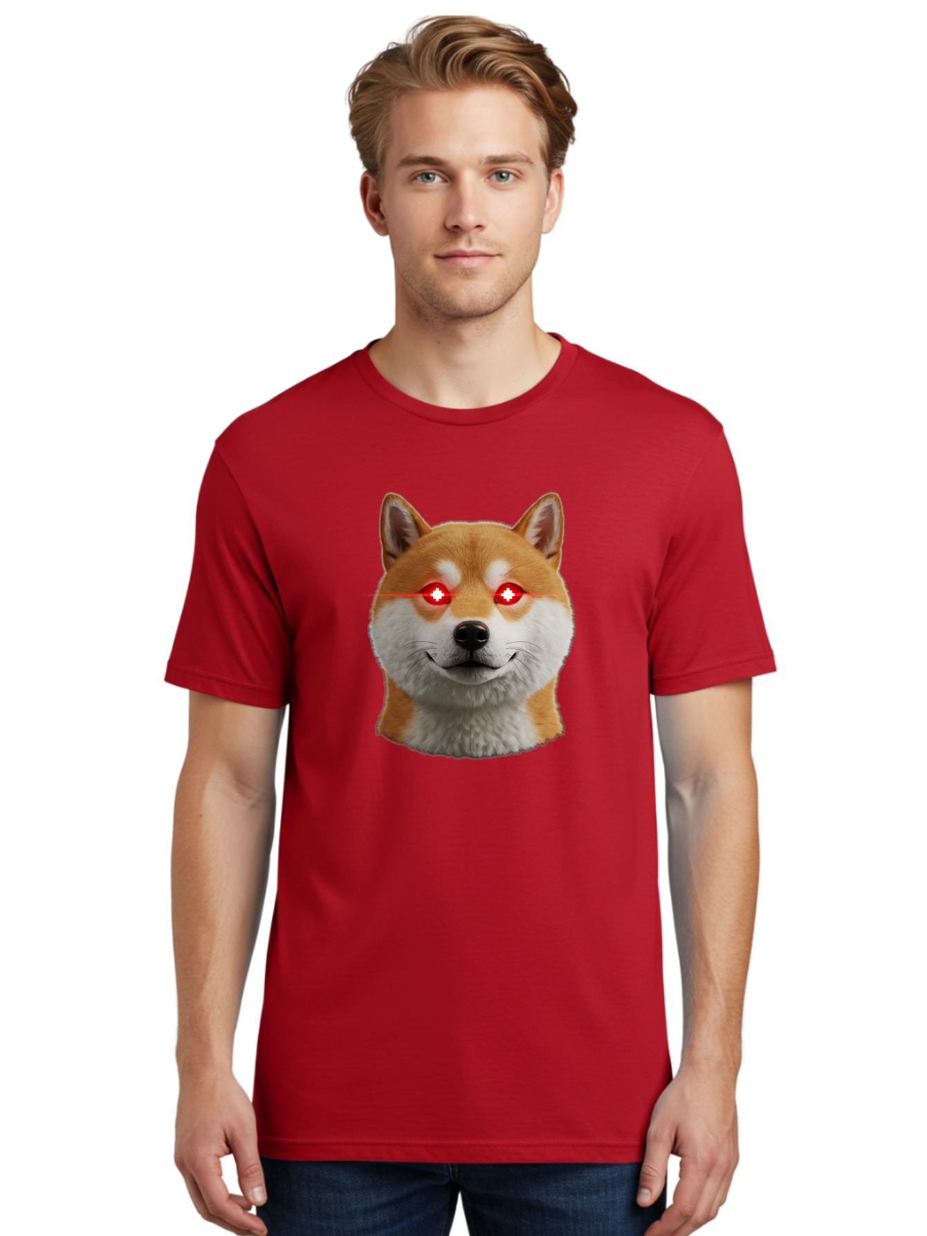 Shiba-Doge Men'S Graphic Tee, 100% Cotton, Comfortable Casual Summer Wear, Machine Washable, Vintage Camera, Old Camera, Antique Camera, Black Camera, Classic Photography, Photography Equipment, Nostalgic Device, Film Camera, Camera Art Bao859