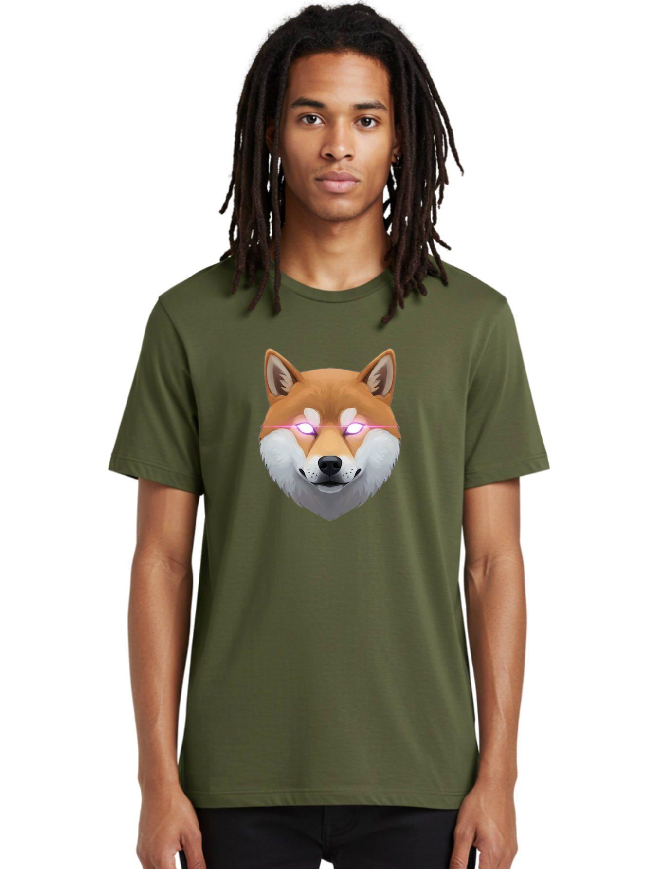 Shiba-Inu-1 Men'S Graphic Tee, 100% Cotton, Comfortable Casual Summer Wear, Machine Washable, Vintage Camera, Old Camera, Antique Camera, Black Camera, Classic Photography, Photography Equipment, Nostalgic Device, Film Camera, Camera Art Bao860