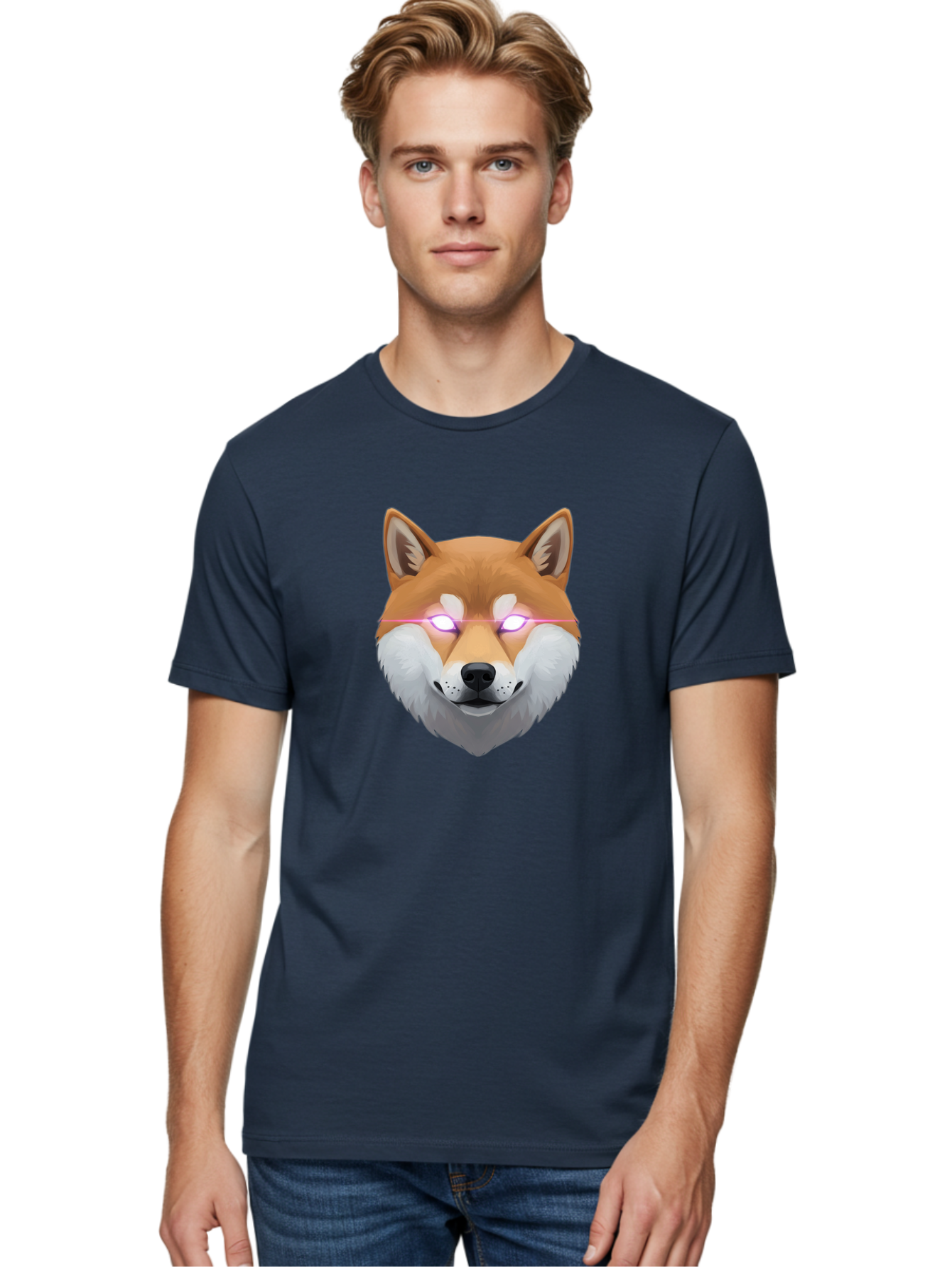 Shiba-Inu-1 Men'S Graphic Tee, 100% Cotton, Comfortable Casual Summer Wear, Machine Washable, Vintage Camera, Old Camera, Antique Camera, Black Camera, Classic Photography, Photography Equipment, Nostalgic Device, Film Camera, Camera Art Bao860