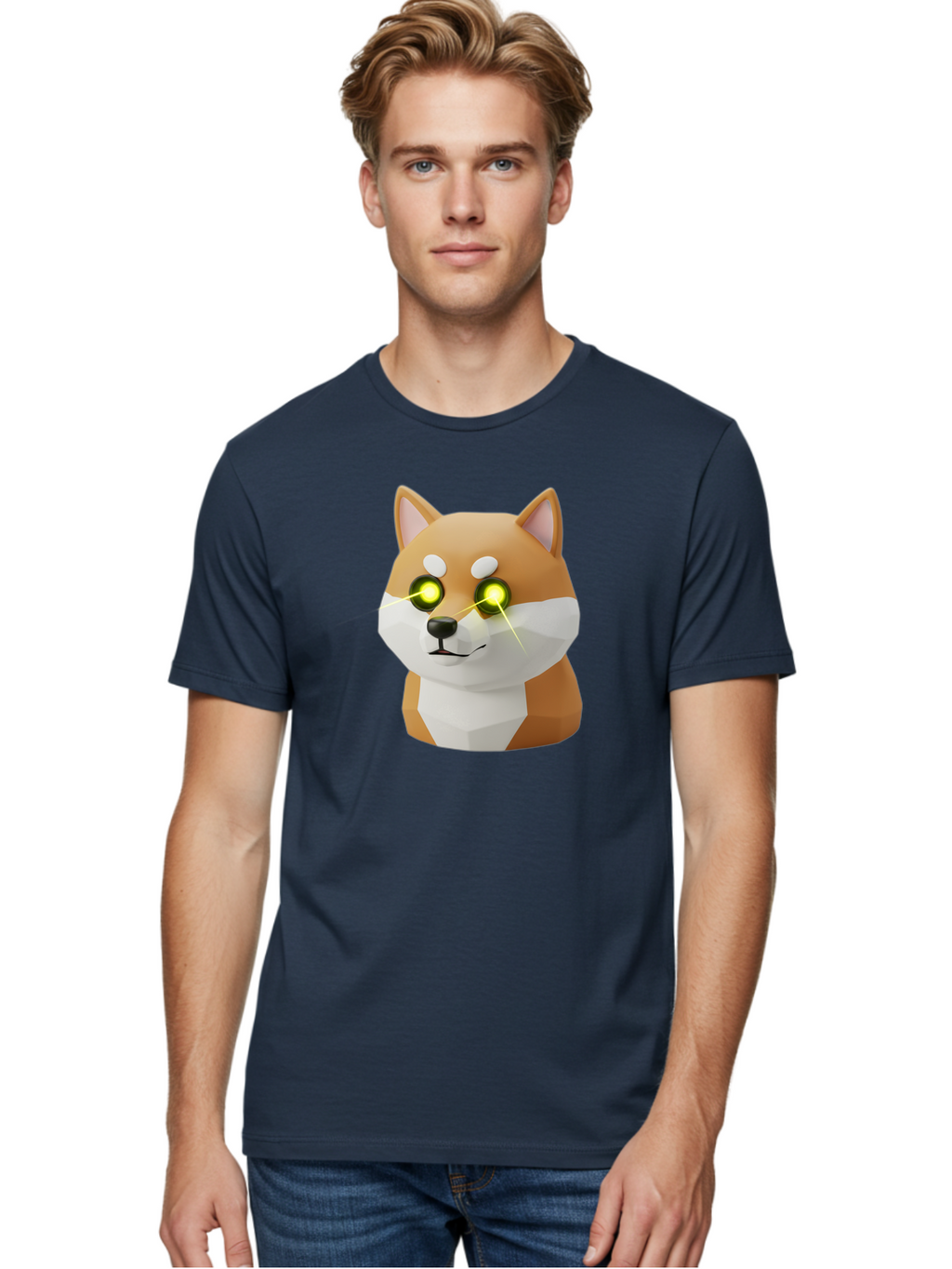 Shiba-Inu-3 Men'S Graphic Tee, 100% Cotton, Comfortable Casual Summer Wear, Machine Washable, Vintage Camera, Old Camera, Antique Camera, Black Camera, Classic Photography, Photography Equipment, Nostalgic Device, Film Camera, Camera Art Bao862