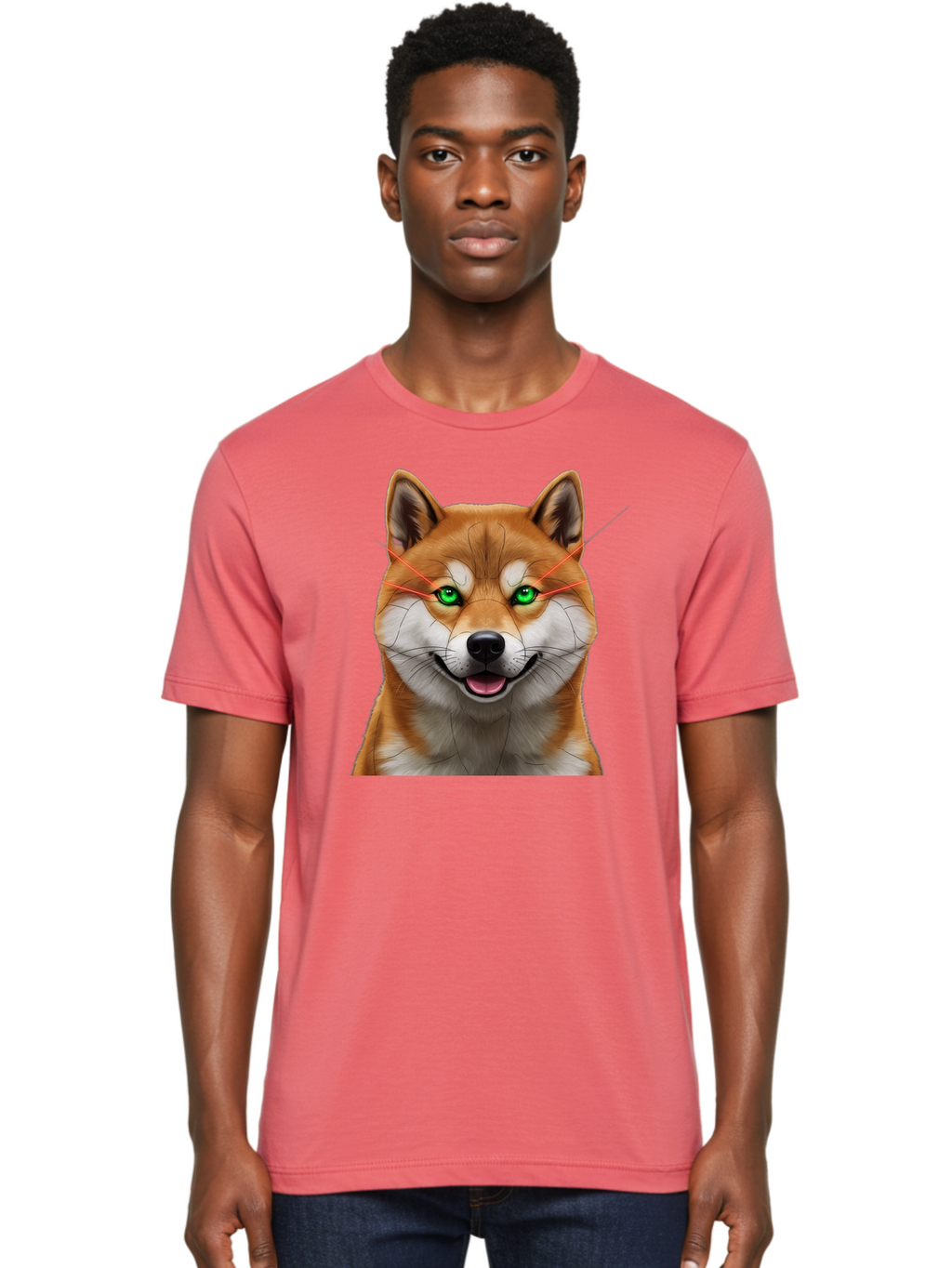 Shiba-Inu-4 Men'S Graphic Tee, 100% Cotton, Comfortable Casual Summer Wear, Machine Washable, Vintage Camera, Old Camera, Antique Camera, Black Camera, Classic Photography, Photography Equipment, Nostalgic Device, Film Camera, Camera Art Bao863