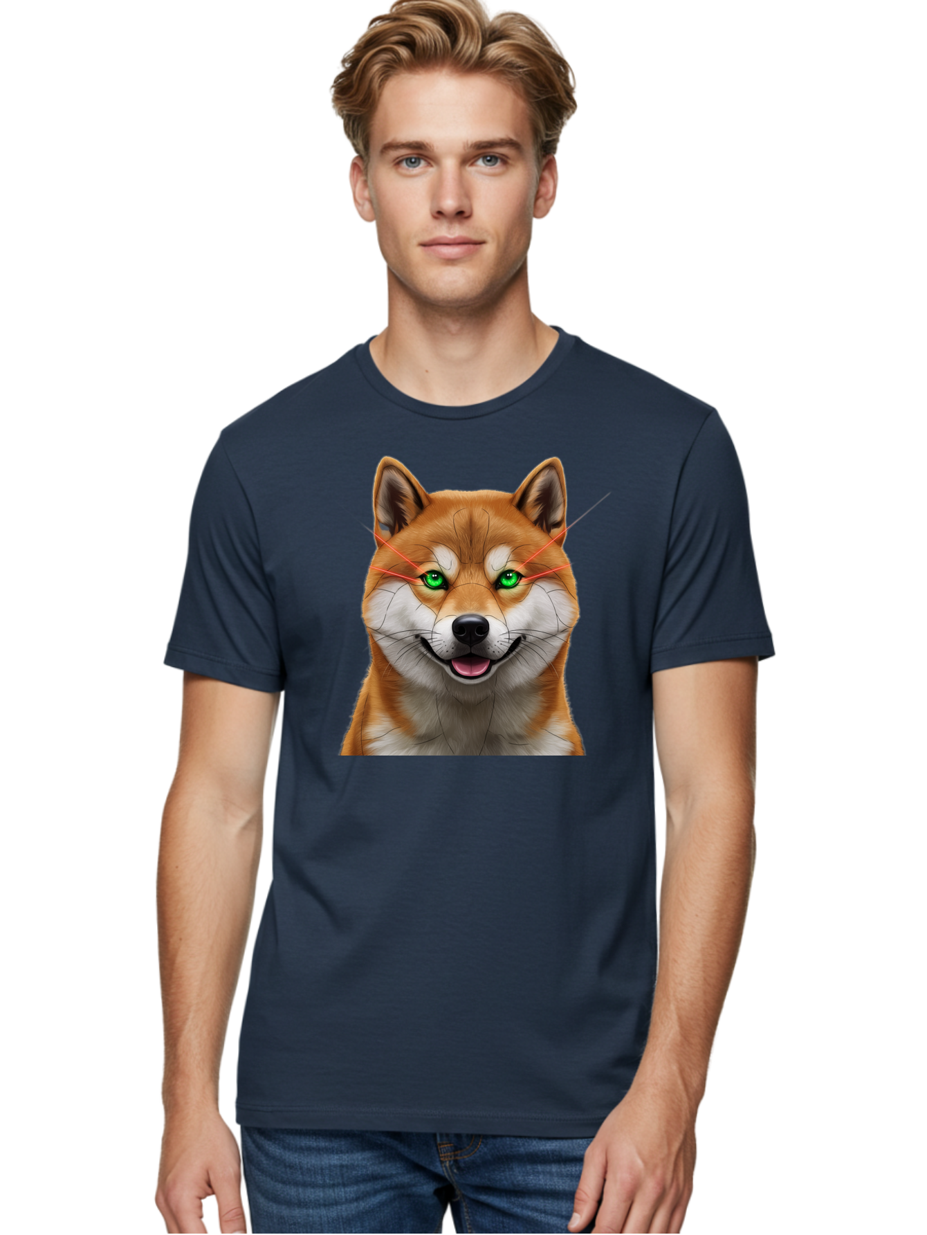 Shiba-Inu-4 Men'S Graphic Tee, 100% Cotton, Comfortable Casual Summer Wear, Machine Washable, Vintage Camera, Old Camera, Antique Camera, Black Camera, Classic Photography, Photography Equipment, Nostalgic Device, Film Camera, Camera Art Bao863