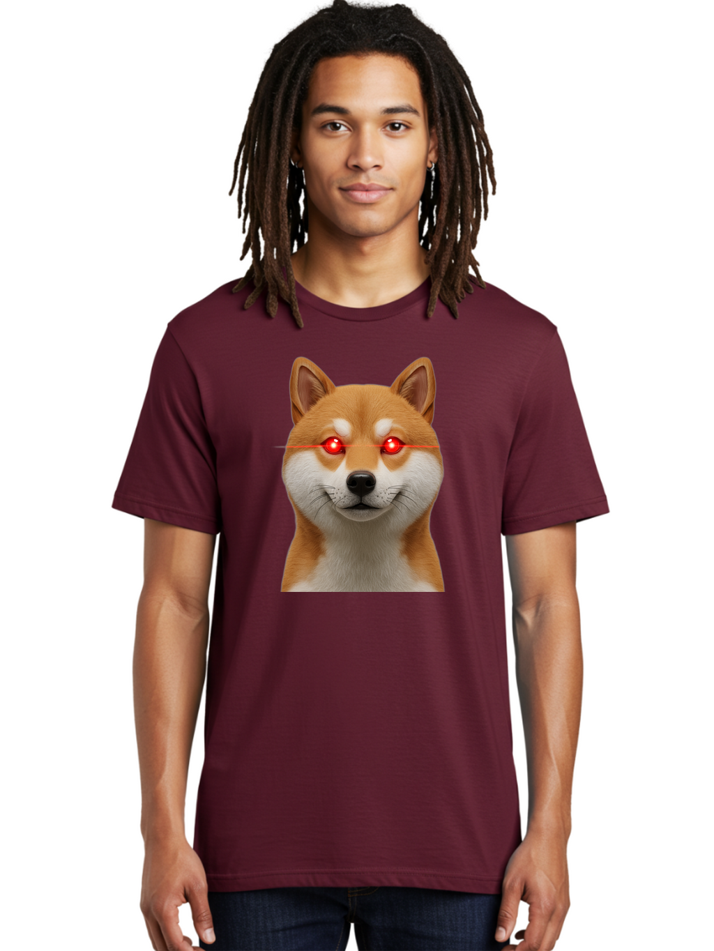 Shiba-Inu-Doge Men'S Graphic Tee, 100% Cotton, Comfortable Casual Summer Wear, Machine Washable, Vintage Camera, Old Camera, Antique Camera, Black Camera, Classic Photography, Photography Equipment, Nostalgic Device, Film Camera, Camera Art Bao864