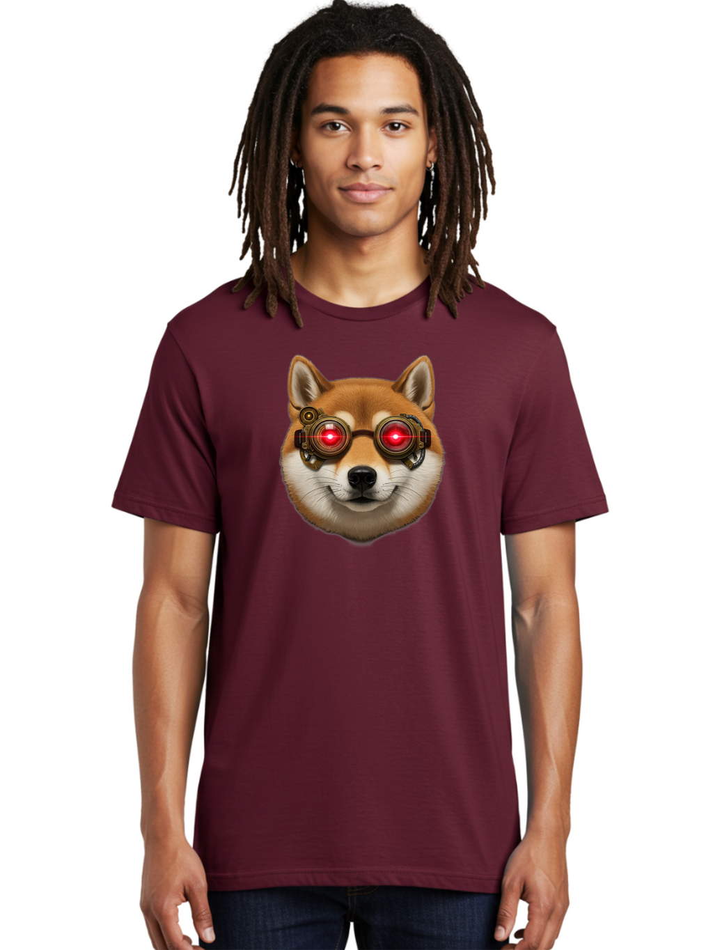 Shiba Men'S Graphic Tee, 100% Cotton, Comfortable Casual Summer Wear, Machine Washable, Vintage Camera, Old Camera, Antique Camera, Black Camera, Classic Photography, Photography Equipment, Nostalgic Device, Film Camera, Camera Art Bao867