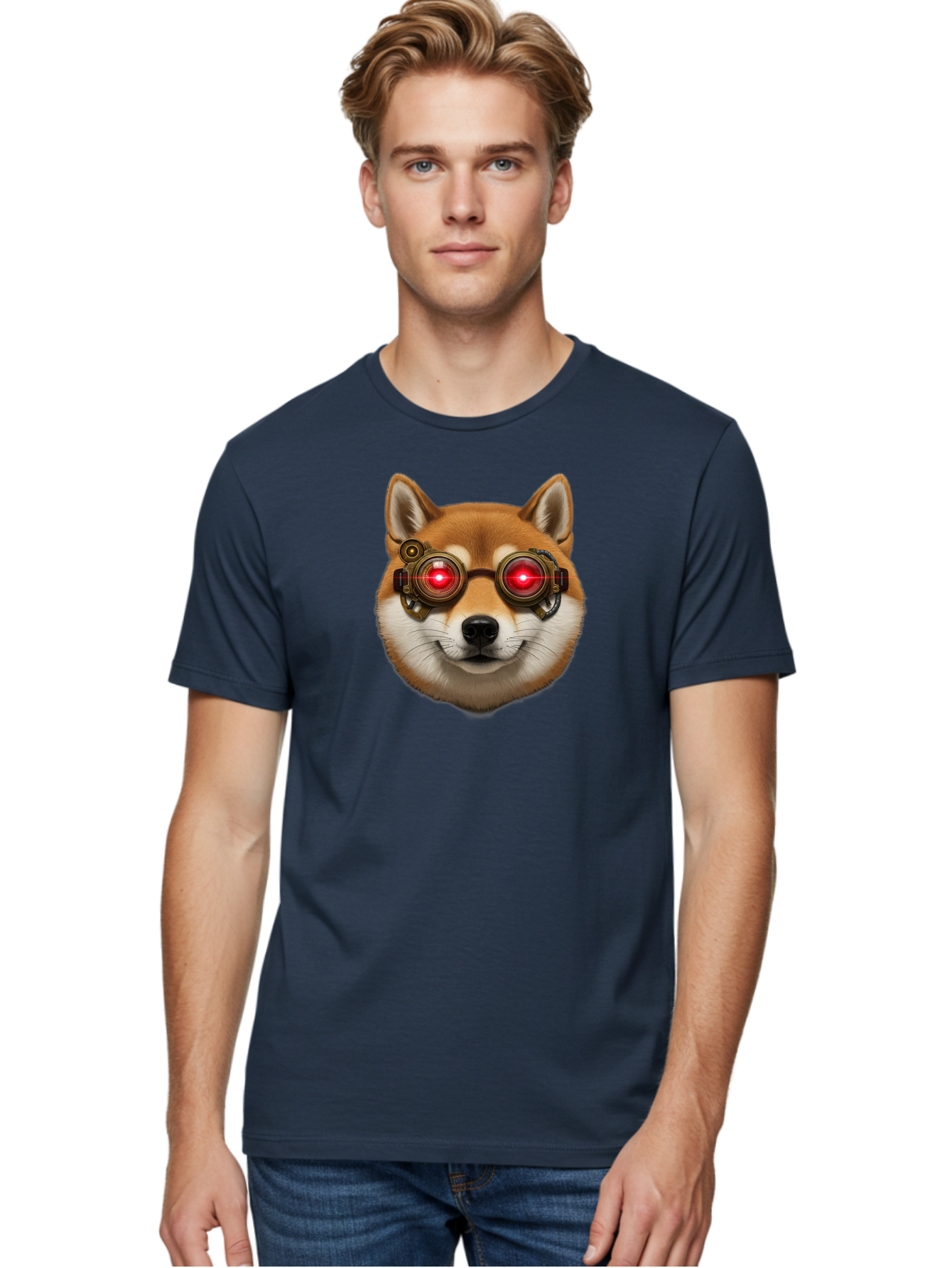 Shiba Men'S Graphic Tee, 100% Cotton, Comfortable Casual Summer Wear, Machine Washable, Vintage Camera, Old Camera, Antique Camera, Black Camera, Classic Photography, Photography Equipment, Nostalgic Device, Film Camera, Camera Art Bao867