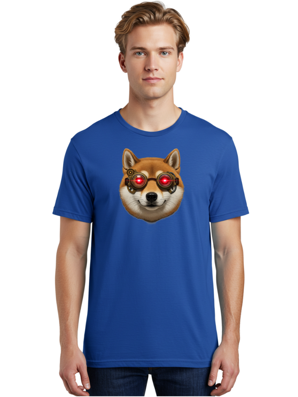 Shiba Men'S Graphic Tee, 100% Cotton, Comfortable Casual Summer Wear, Machine Washable, Vintage Camera, Old Camera, Antique Camera, Black Camera, Classic Photography, Photography Equipment, Nostalgic Device, Film Camera, Camera Art Bao867