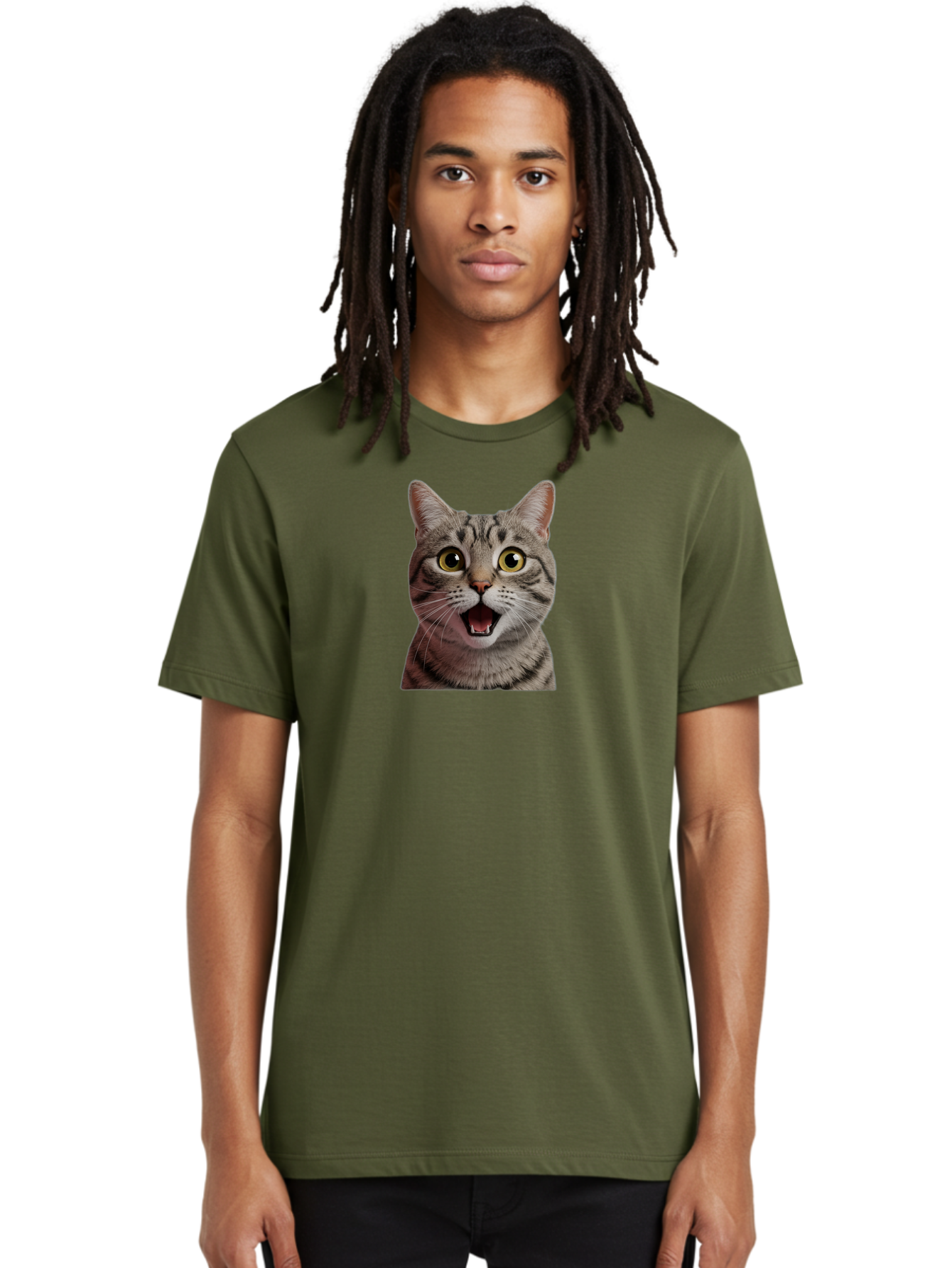 Shocked-Cat Men'S Graphic Tee, 100% Cotton, Comfortable Casual Summer Wear, Machine Washable, Vintage Camera, Old Camera, Antique Camera, Black Camera, Classic Photography, Photography Equipment, Nostalgic Device, Film Camera, Camera Art Bao868